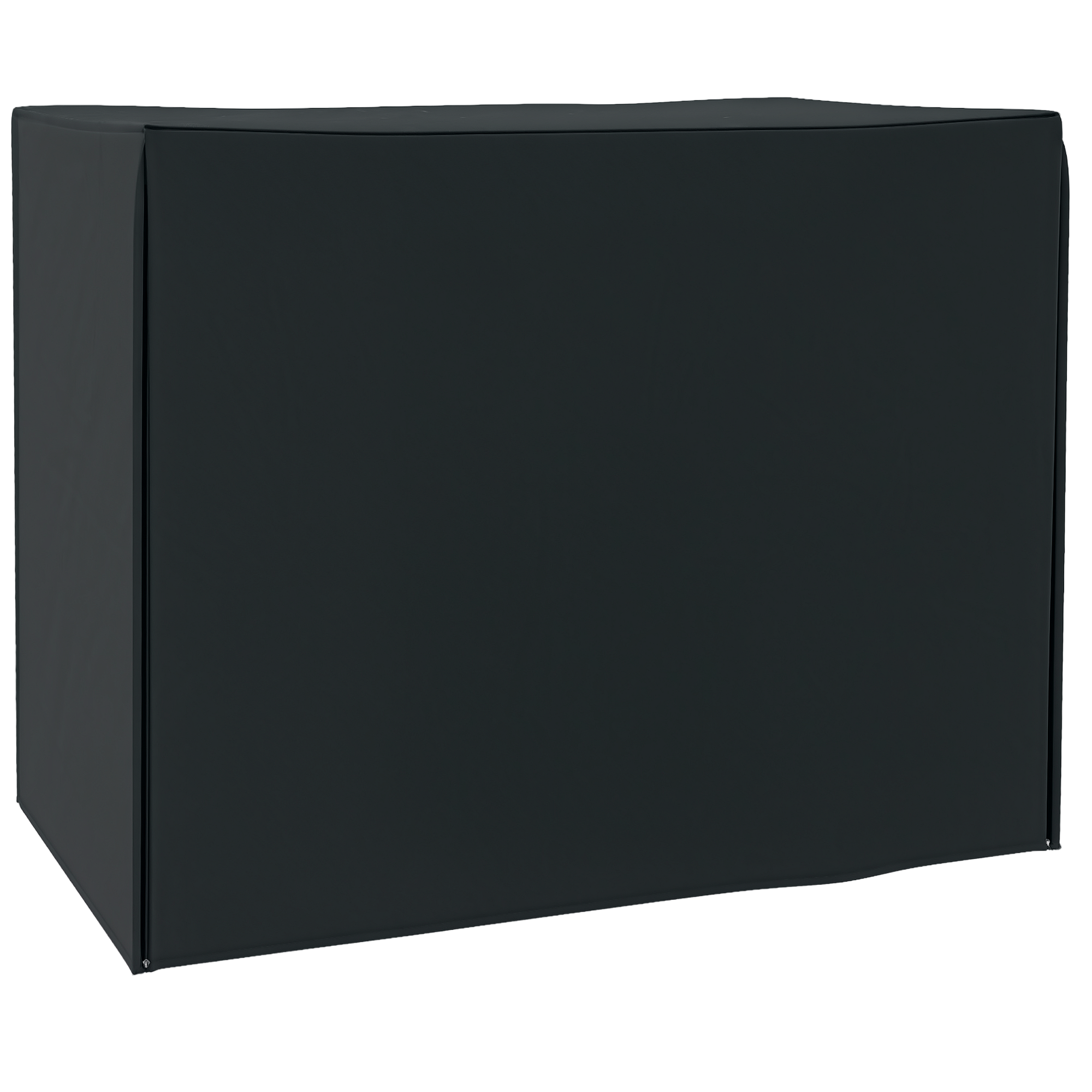 Image of Outsunny Copertura per Dondolo da Giardino 3 Posti Impermeabile e Anti UV, Telo per Dondolo, 220x125x172 cm, Nero Aosom Italy006