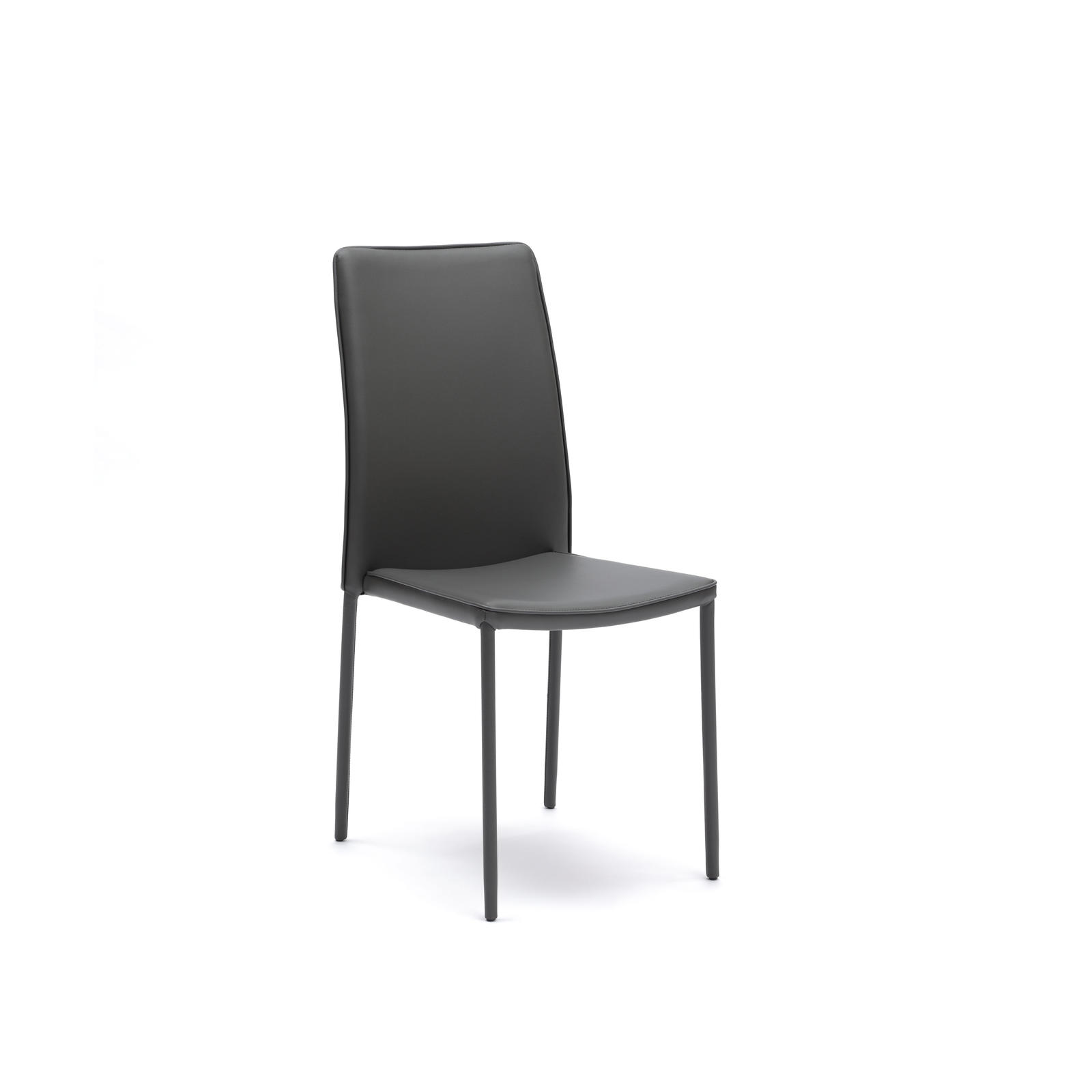 STONES Scaun din piele ecologică 42cm X 42cm H. 95cm | Aosom Romania