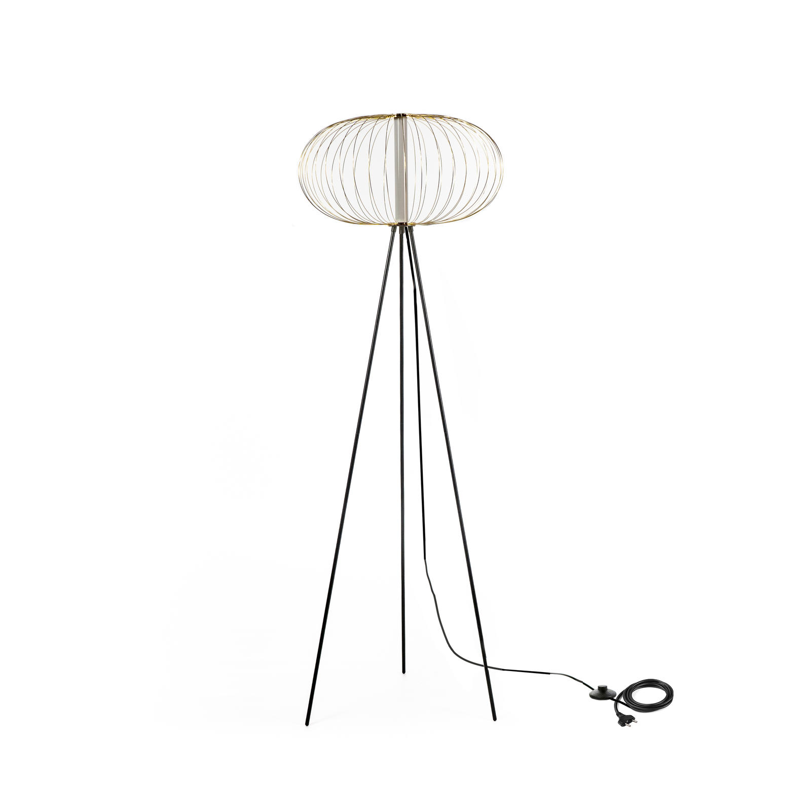 STONES Lampă de podea cu LED50cm X 50cm H. 150cm | Aosom Romania
