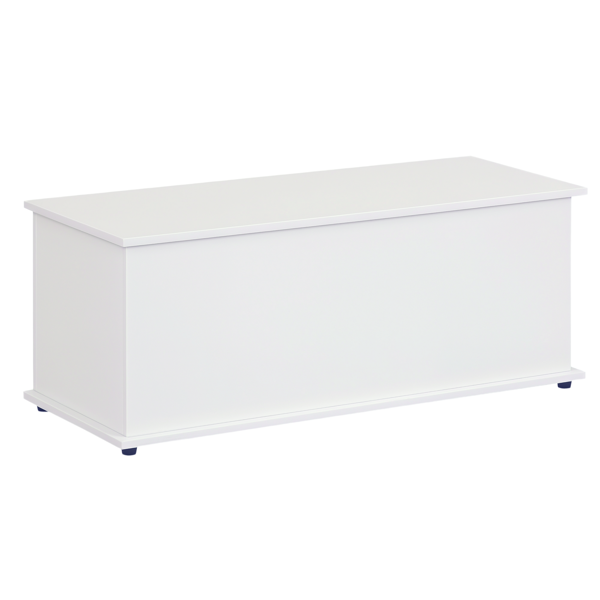 HOMCOM Truhe Aufbewahrungsbox Holzkiste mit klappbarem Deckel Spanplatte We günstig online kaufen