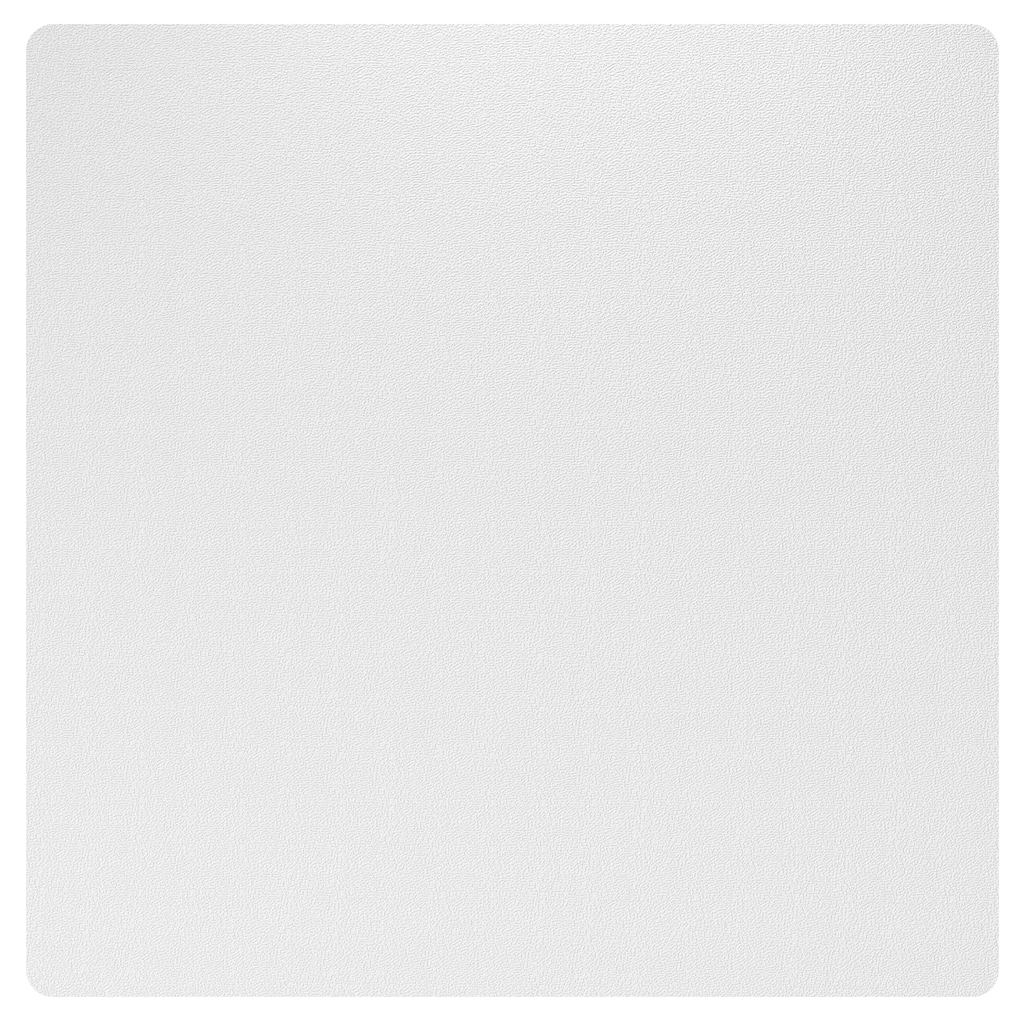 HOMCOM Alfombrilla Protectora para Suelos Alfombrilla para Silla de Oficina para Suelo Enmoquetado 120x120 cm Transparente