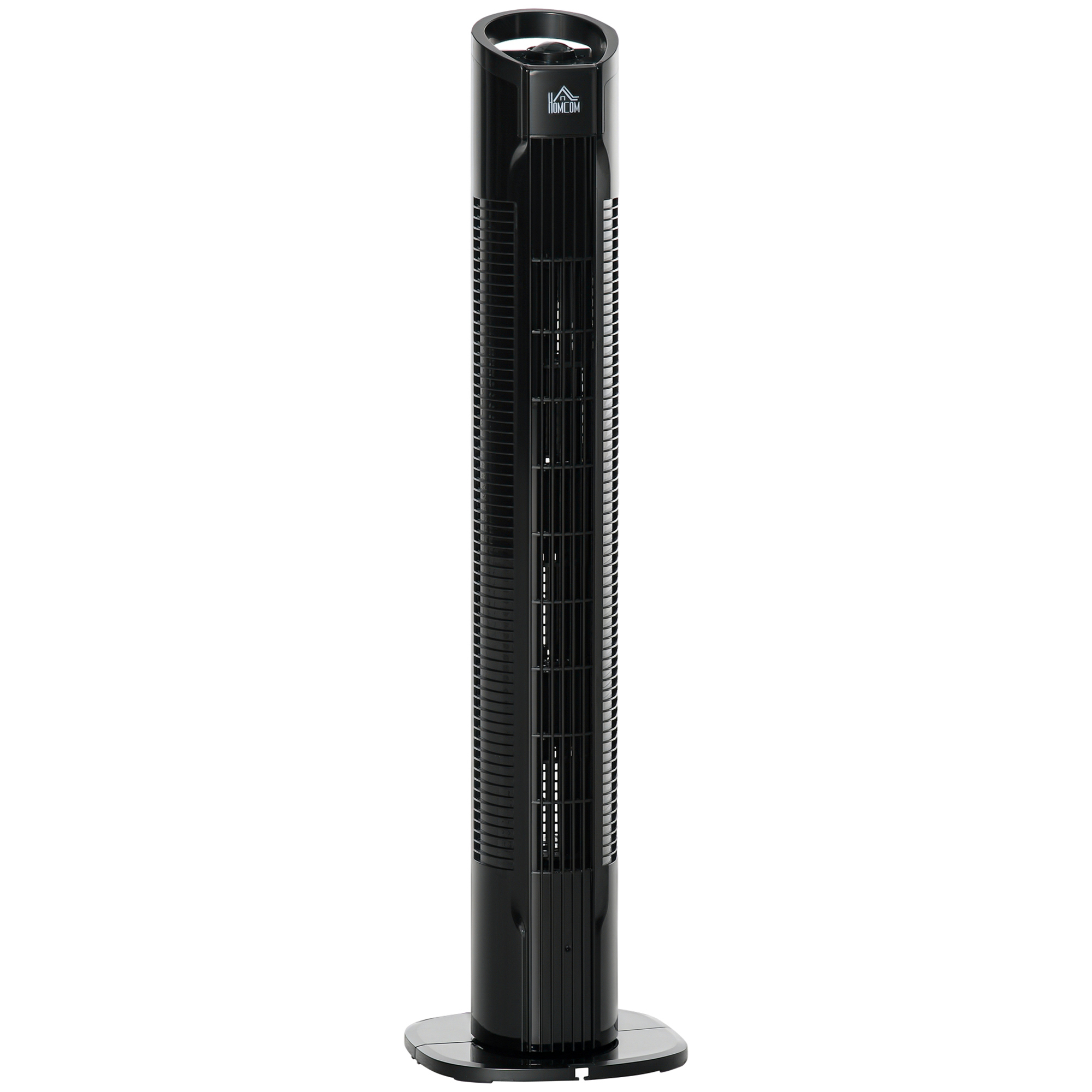 Image of HOMCOM Ventilatore a Colonna Torre 3 Velocità, Oscillazione 70° e Maniglia di Trasporto, Ventilatore a Torre Diametro 20x78.5cm Nero Aosom006