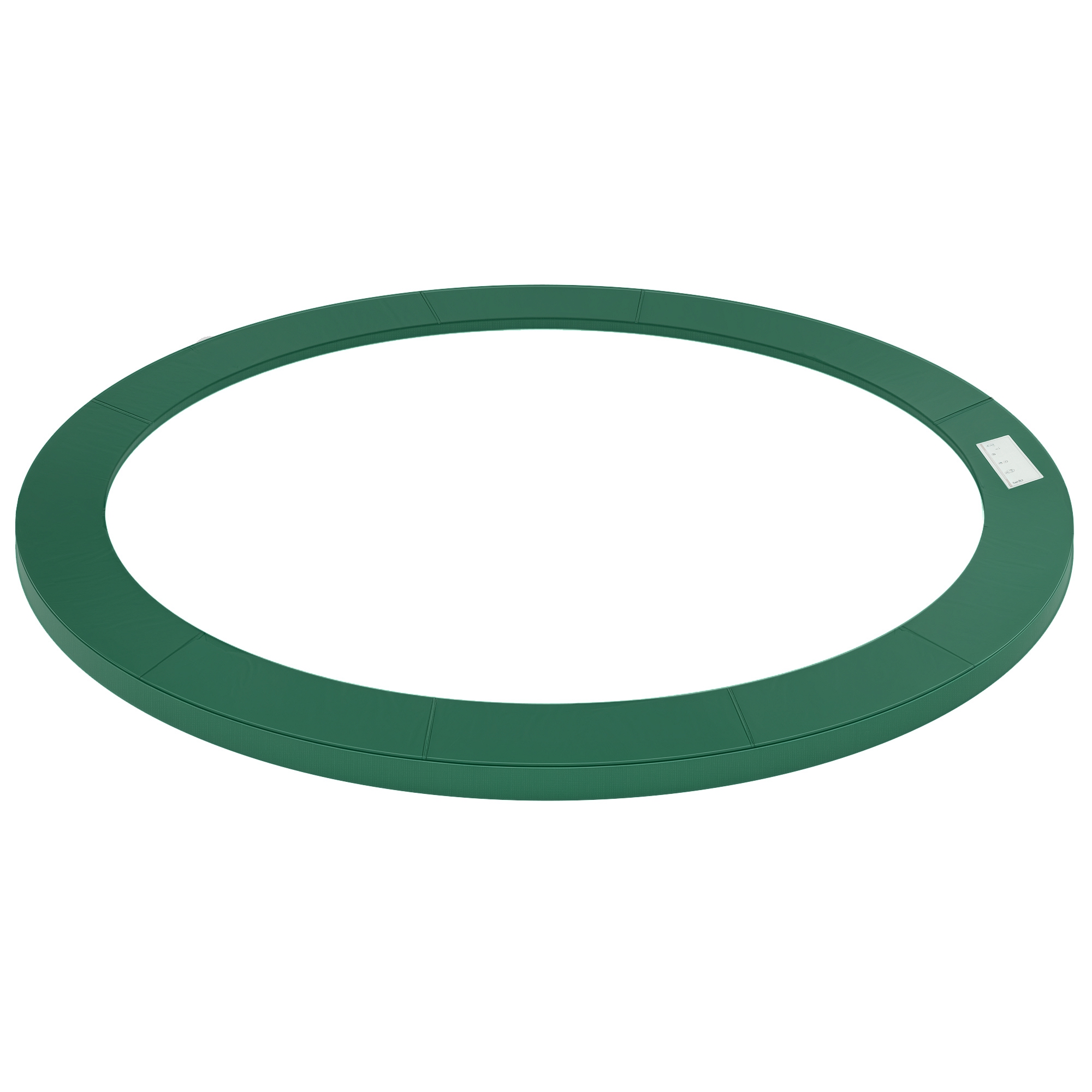HOMCOM Couvre Ressort Coussin Toile BÂCHE À Ressorts pour Trampoline 8FT Ø 244 CM Vert Neuf