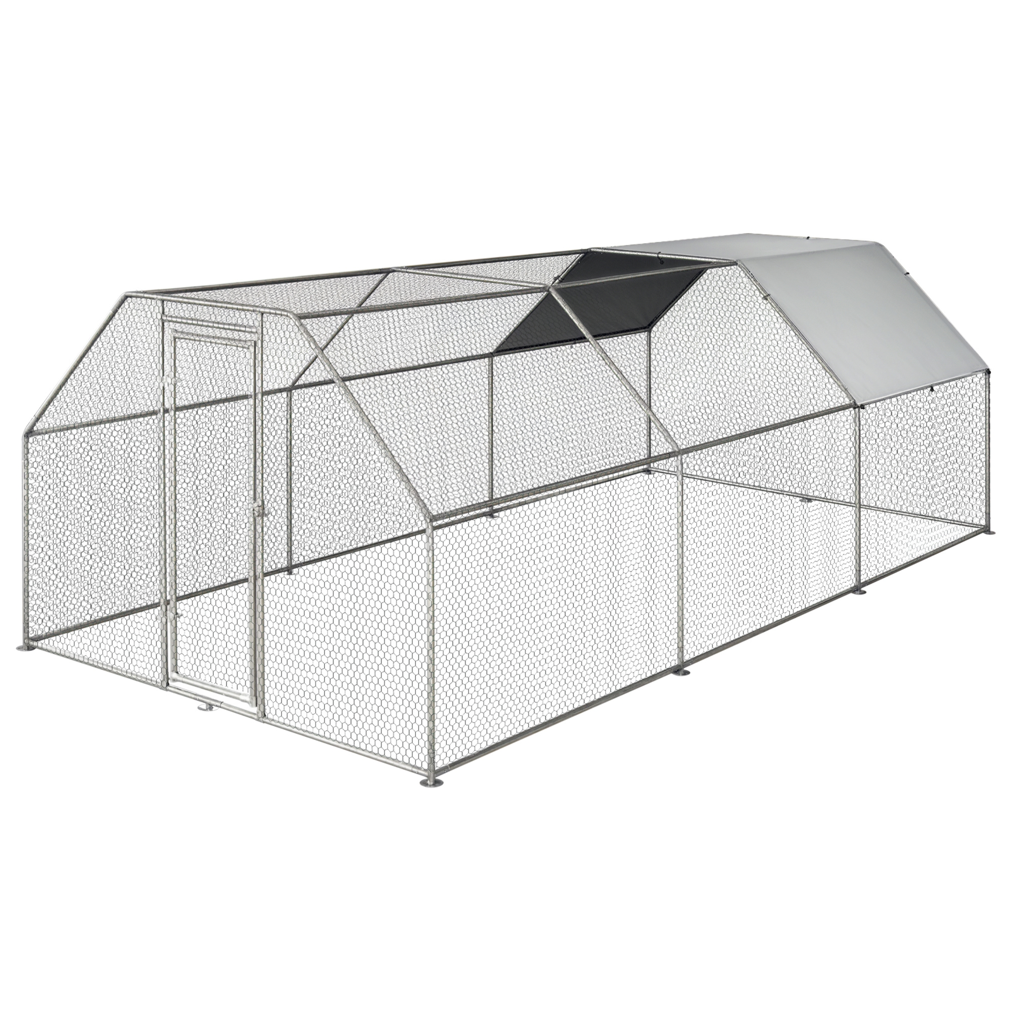 POKHDYE Copertura per Tavolo da Esterno Impermeabile, Copertura per Tavolo Rettangolare da Patio, Copertura per Mobili in Rattan in Tessuto Oxford per Sedia Divano per Esterni 200x100x100 cm Argento