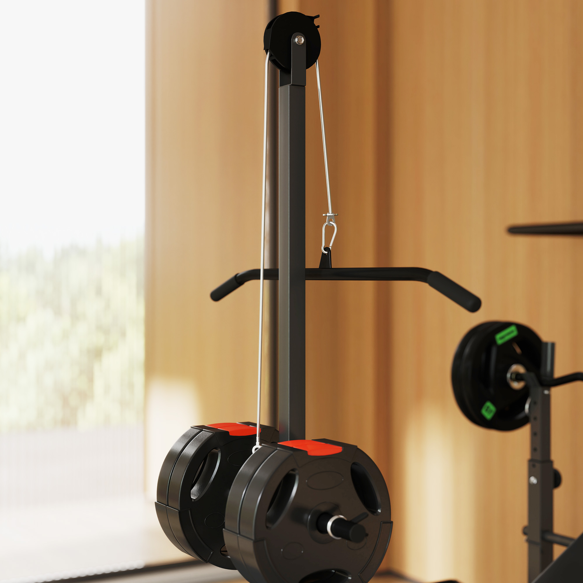 Banc De Musculation 6-en-1 WINNOW – Inclinable, Avec Extension Jambes Et Support Haltères, Pour Développé Couché Et Curls