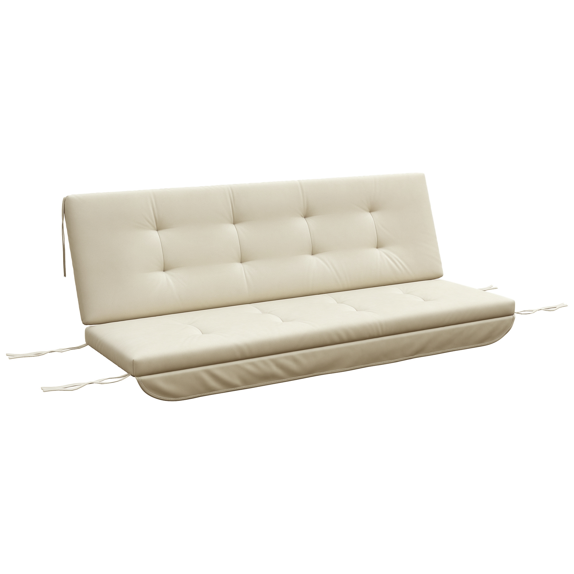 Outsunny Auflagen-Set für Hollywoodschaukel  170 cm Stuhlkissen, Schaukelau günstig online kaufen