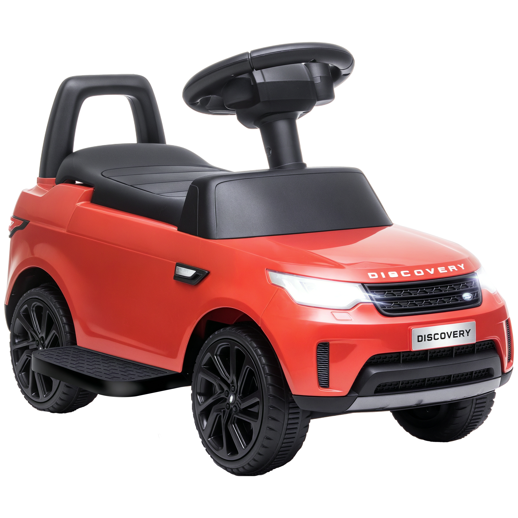 Image of AIYAPLAY Macchina per Bambini con Licenza Land Rover 6V, Funzionamento Elettrico e a Spinta, Velocità 3km/h, Rosso006