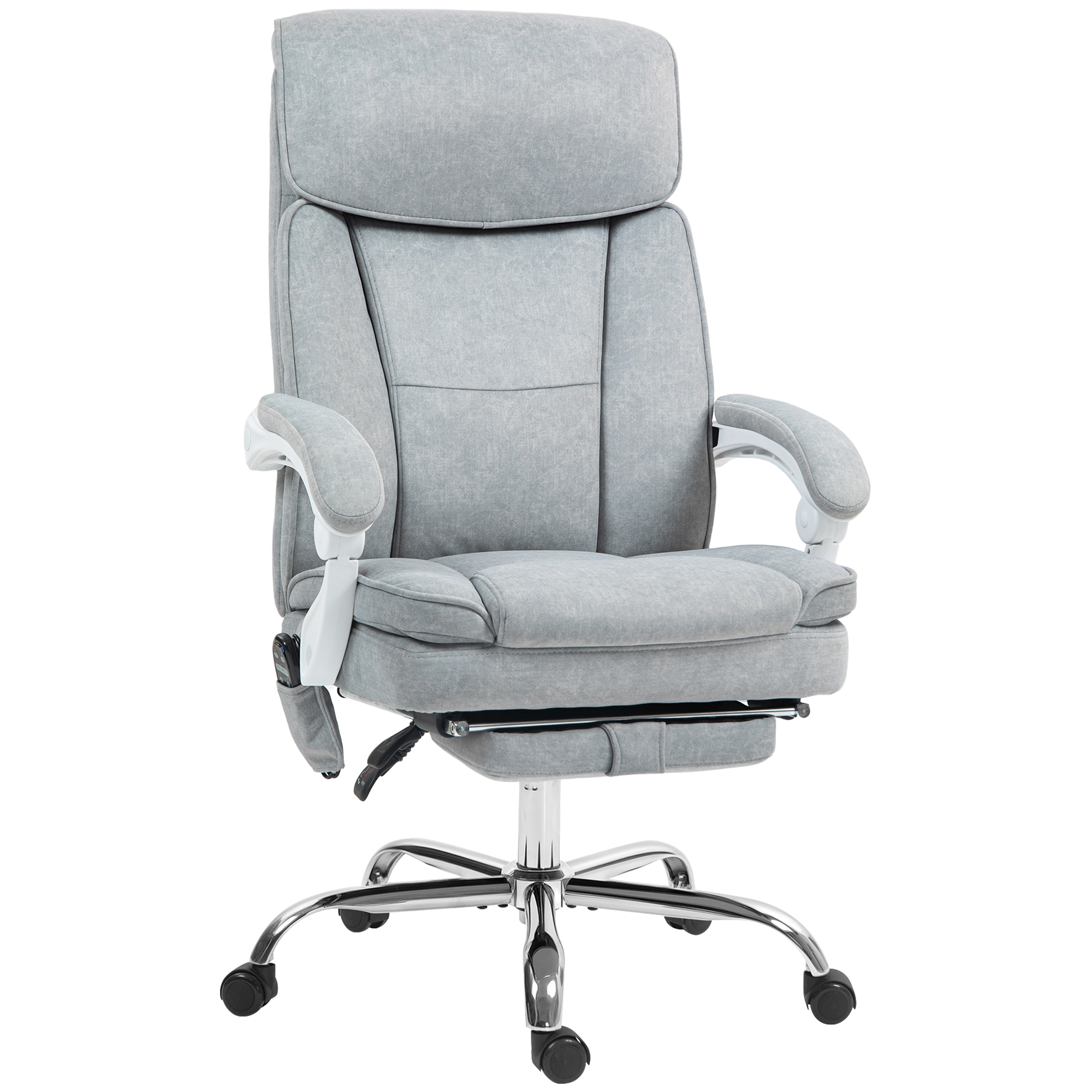 Coussin Chauffant Chaise De Bureau 40x90cm - Chauffage Dos & Hanches, 8 Niveaux, Idéal Hiver Froid