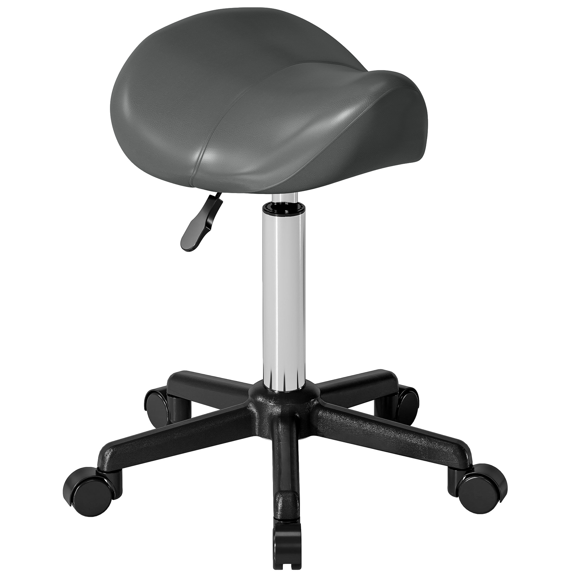 HOMCOM Rollhocker, Massagehocker mit Höhenverstellung 45-57 cm und ergonomi günstig online kaufen