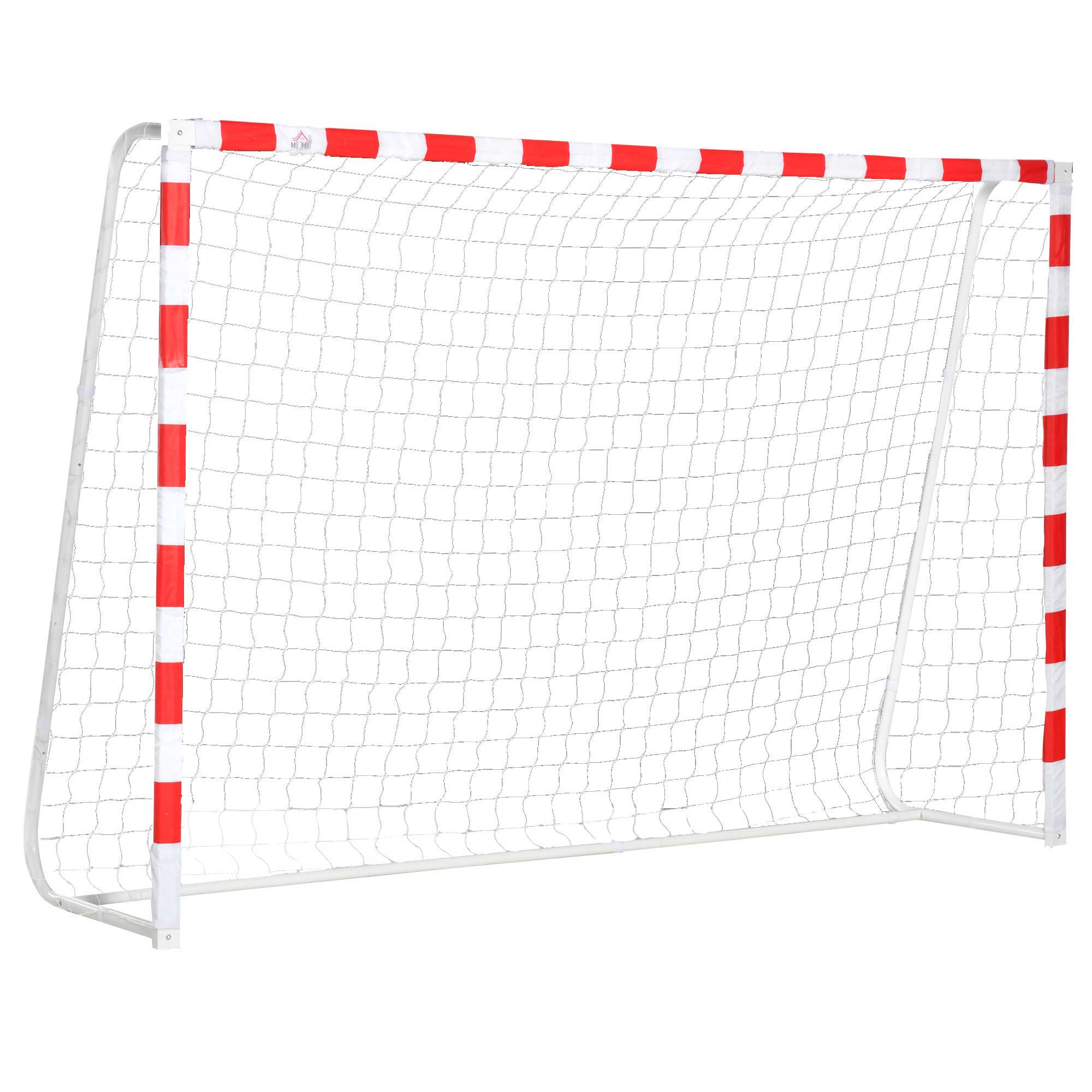 HOMCOM Filet de Football, But de Football et Baby-Foot en Plastique PE pour Adultes et Enfants, 302x83x201cm