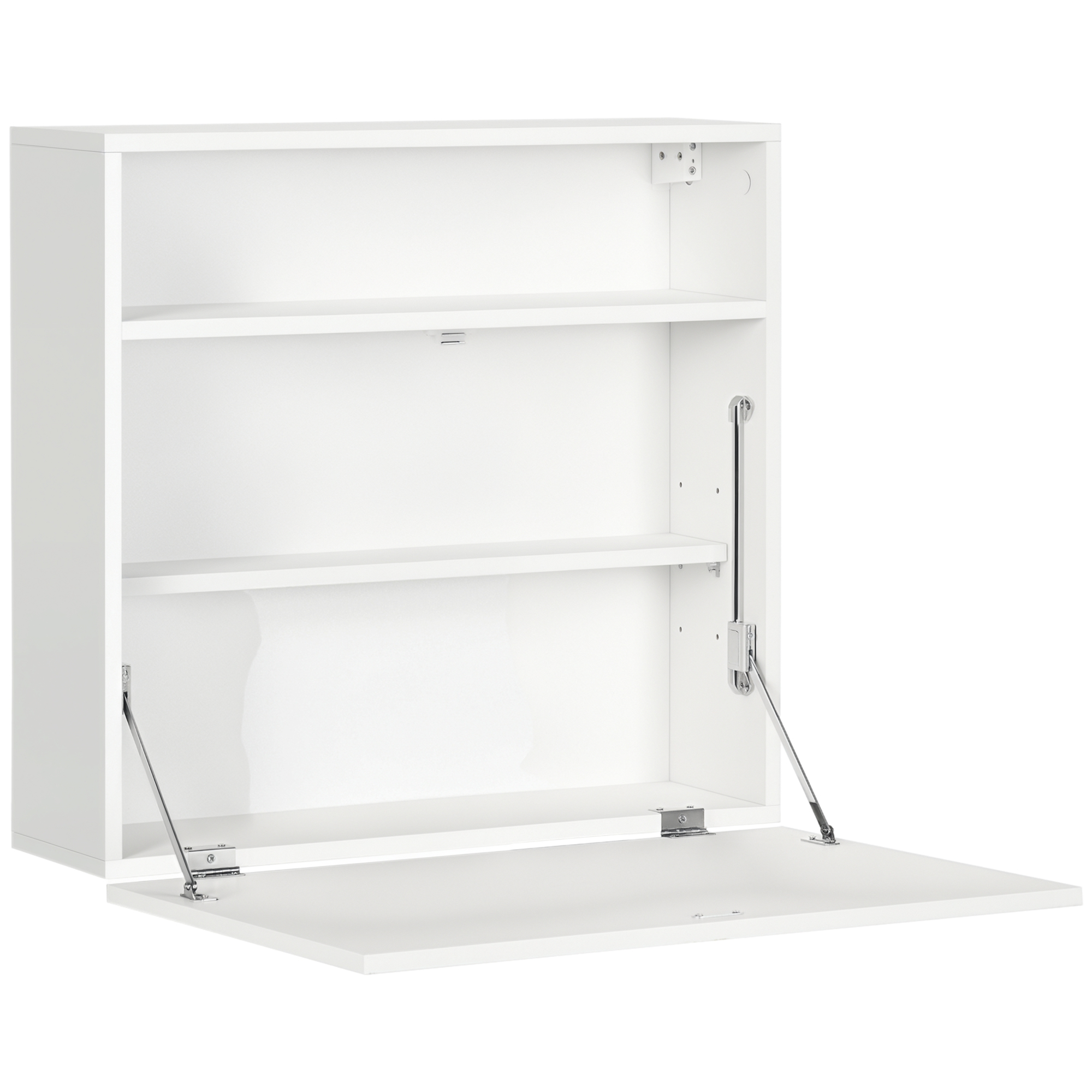 HOMCOM Wandtisch klappbar Wandklapptisch mit Ablagefächer Schreibtisch Klap günstig online kaufen