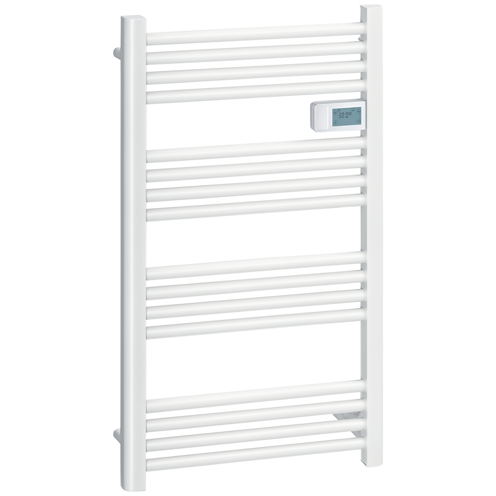 HOMCOM Handtuchheizkörper 540x960 mm Badheizkörper 16 Heizstäbe mit Überhit günstig online kaufen