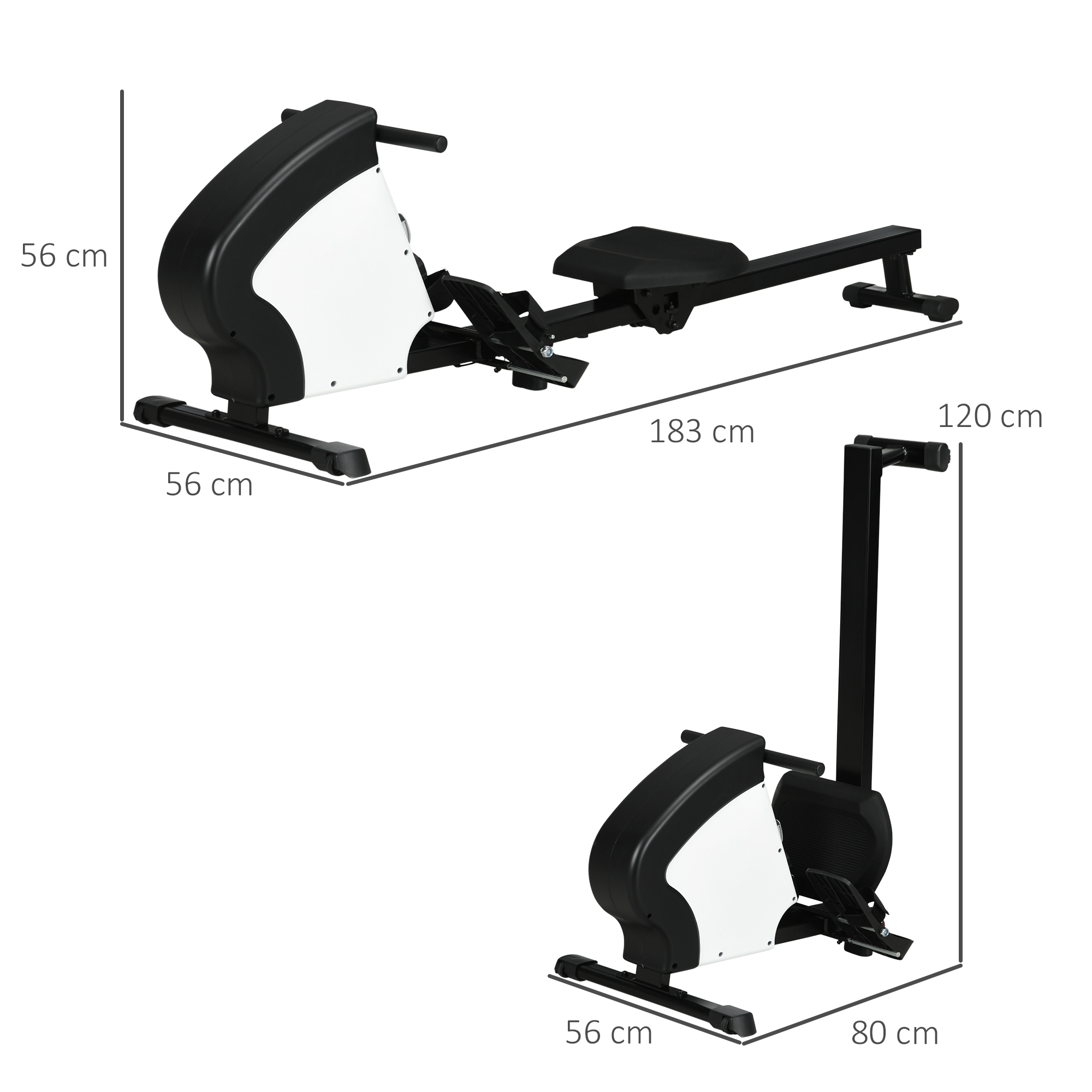 Rameur Pour La Maison, Rameur D'Appartement Pliable, Système
