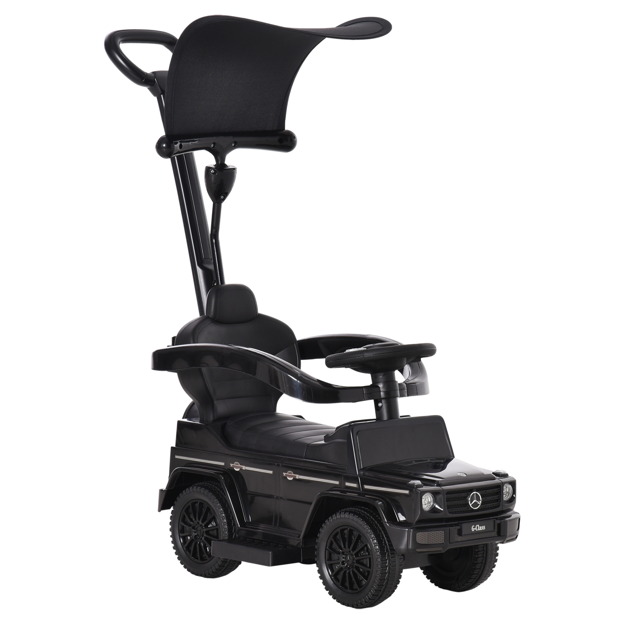 HOMCOM Ride-On Car Push Along Car Mercedes-Benz G350 Sliding Walker Foot to Floor Slider Stroller... from Aosom IE