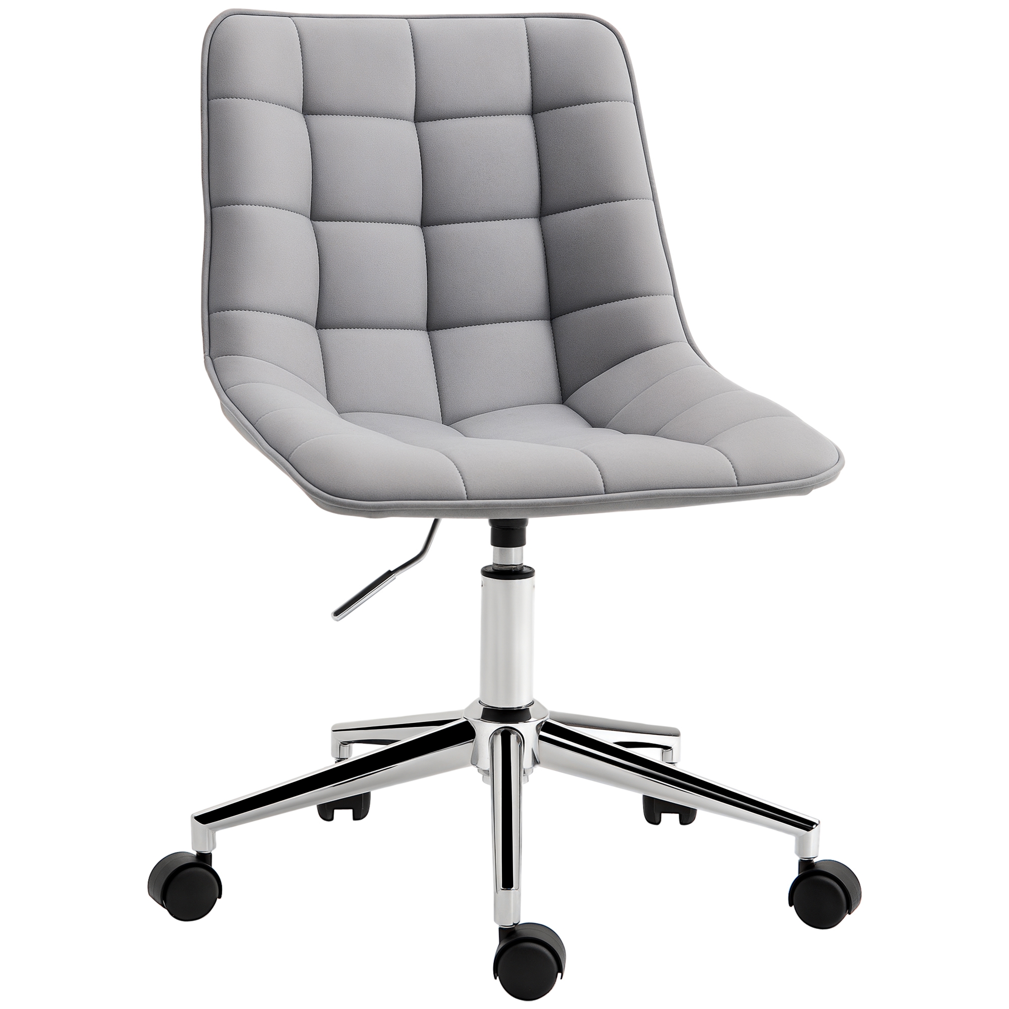 Vinsetto Bürostuhl höhenverstellbar ohne Armlehnen, drehbar 360°, ergonomis günstig online kaufen