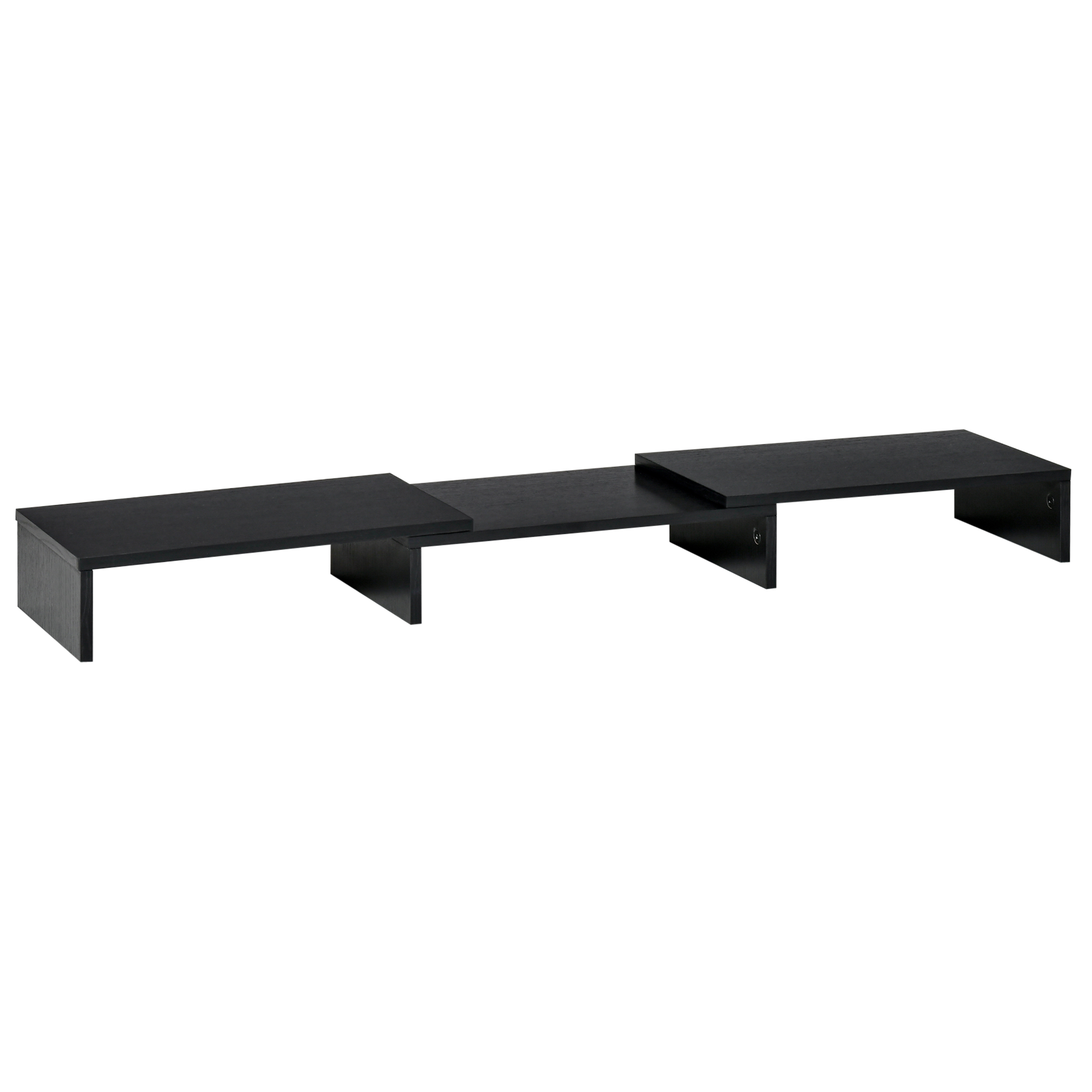 Computer Screen Base Angle Riser Vinsetto Adjustable Monitor Stand, with Adjustable Length and Angle ...
