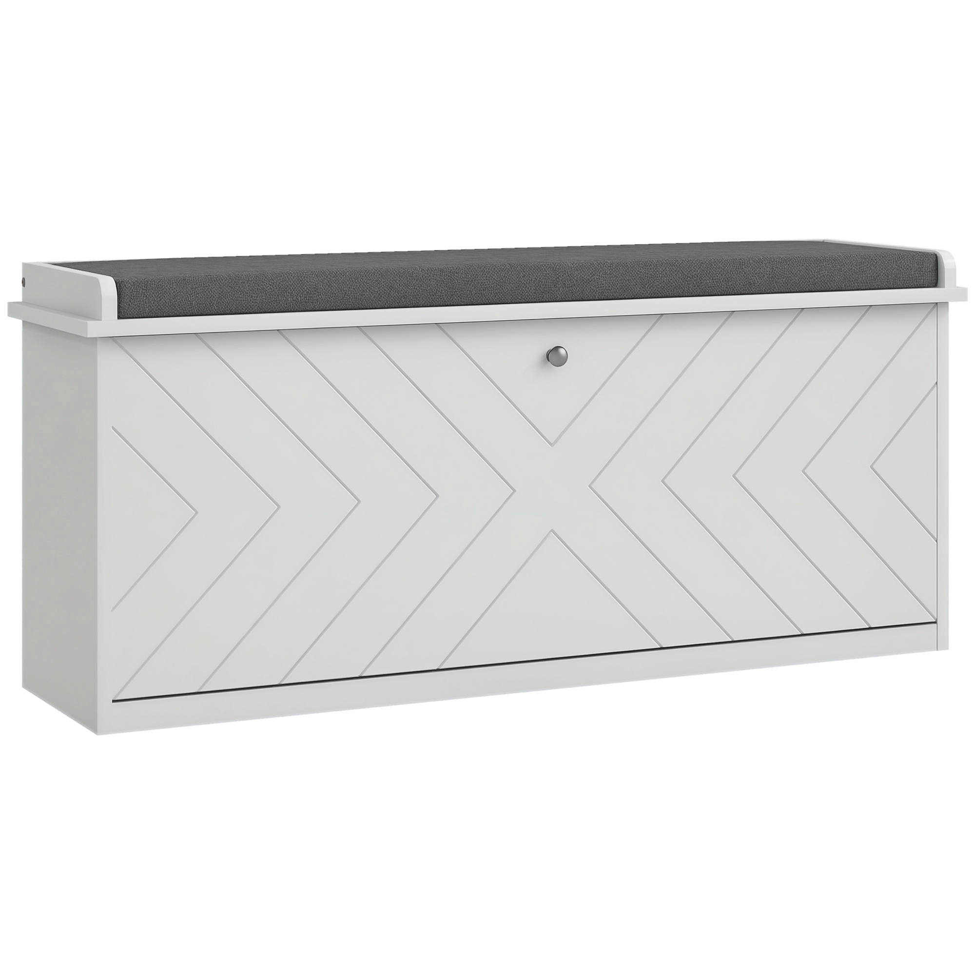 Banc à chaussures, banc de rangement étroit, assise rembourrée Banc à chaussures, banc de rangement étroit, assise rembourrée