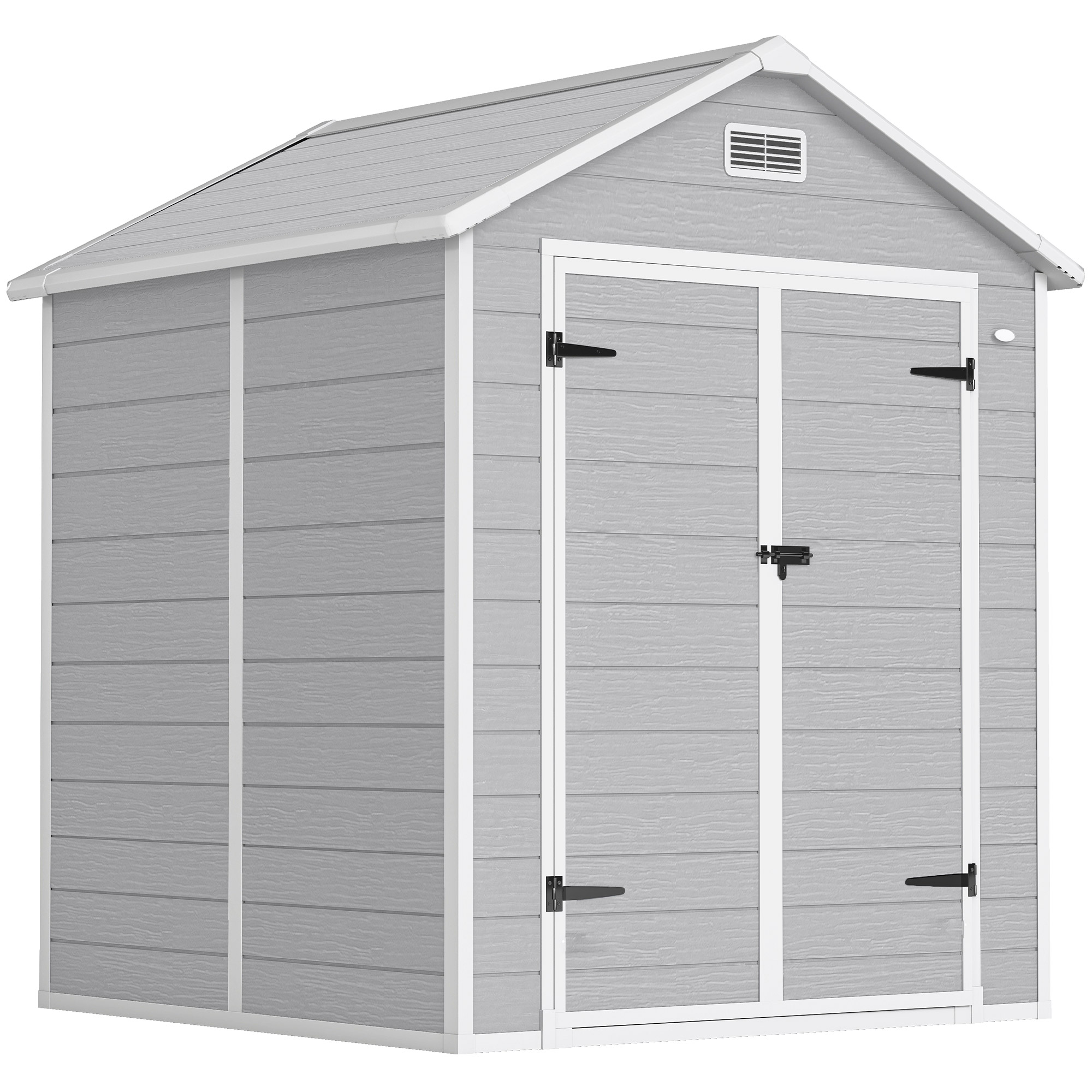 Picture of 6 x 5ft Garden Shed Plastic Shed with Floor Window