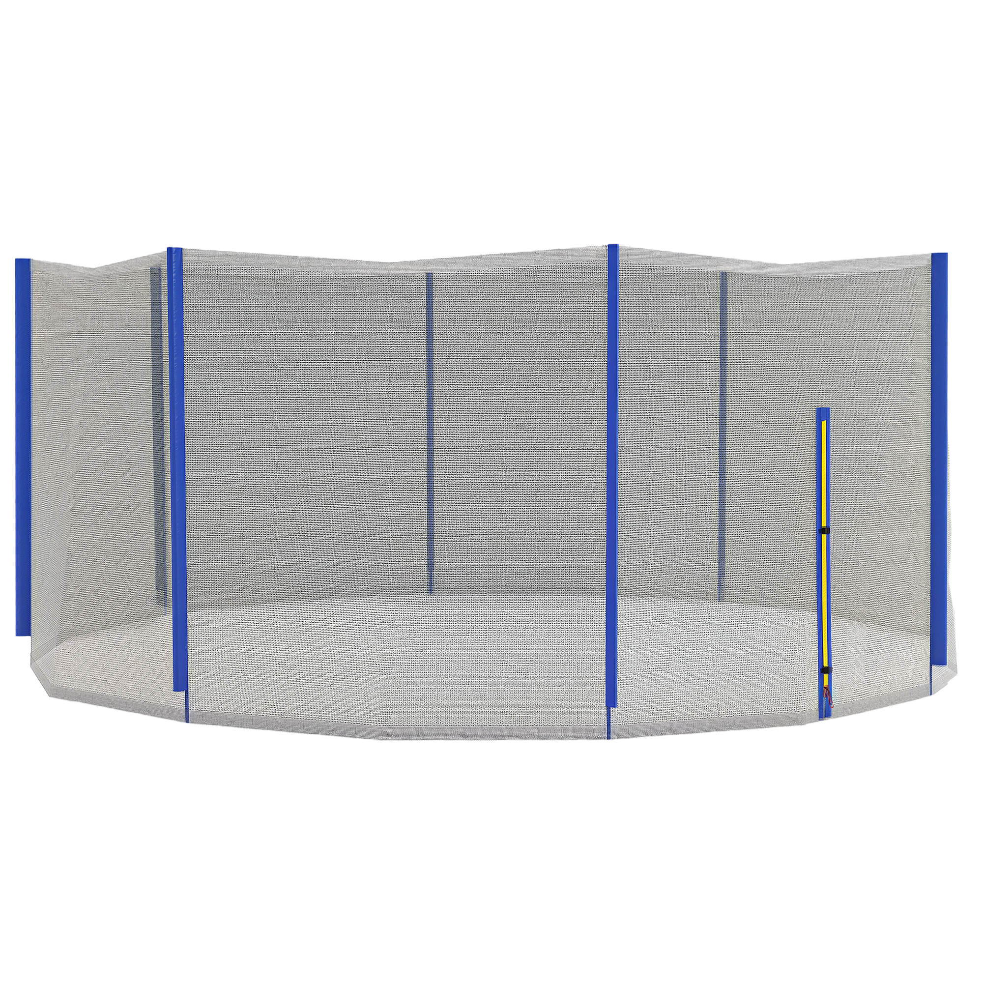 SPORTNOW Filet de înlocuire pentru trambuline Ø 426 cm  8 stâlpi drepti plasă de siguranță pentru trambuline, intrare cu fermoar | Aosom Romania