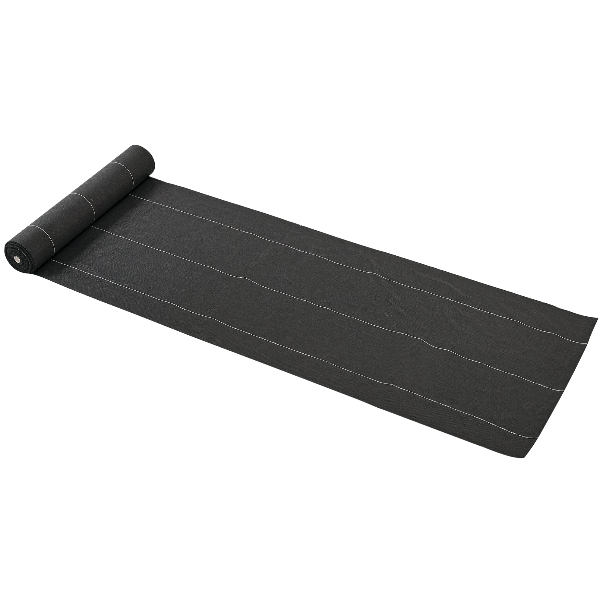 Outsunny Pânze de mulci - pânză de mulci anti buruieni 130 g/m² rezistentă la rupere permeabilă la apă anti UV 92L x 1l m | Aosom Romania
