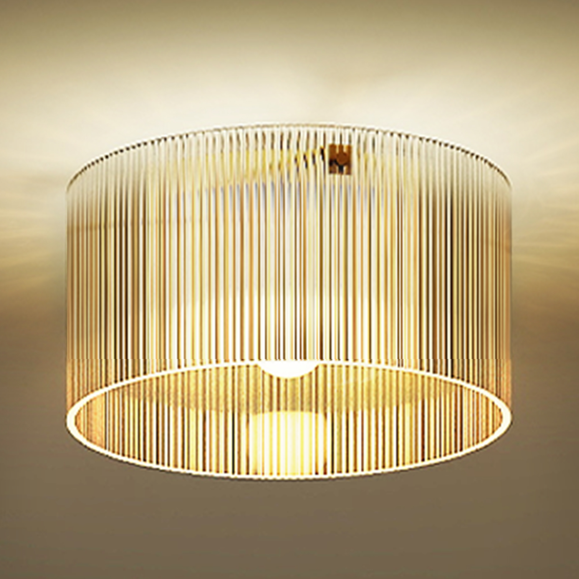 HOMCOM Plafonier LED 40W cu bază E27 modern pentru sufragerie, hol, sufragerie, bucătărie, transparent | Aosom Romania