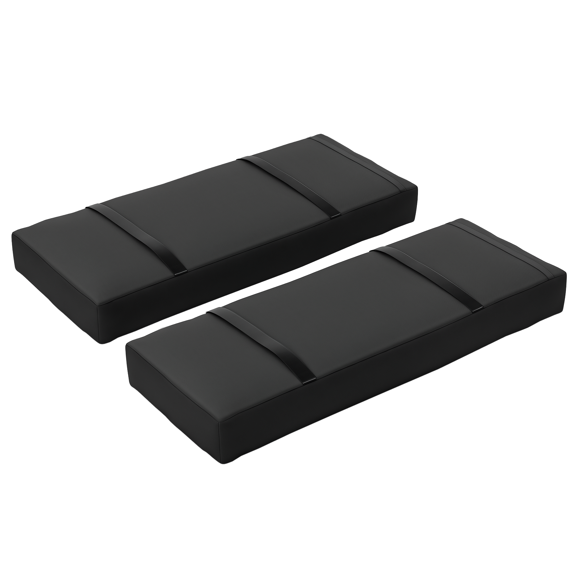 Outsunny Lot de 2 saci de nisip, sac de greutate pentru umbrelă, umplut cu 25 kg, cu mânere, 76 x 30 x 11 cm, negru | Aosom Romania