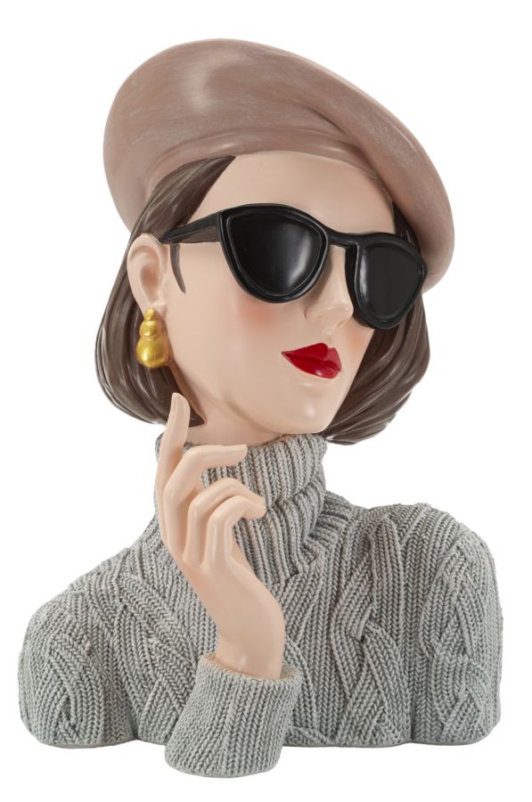 Mauro Ferretti Statueta Donna Paris -B- Cm 18,5X14X24 | Aosom Romania