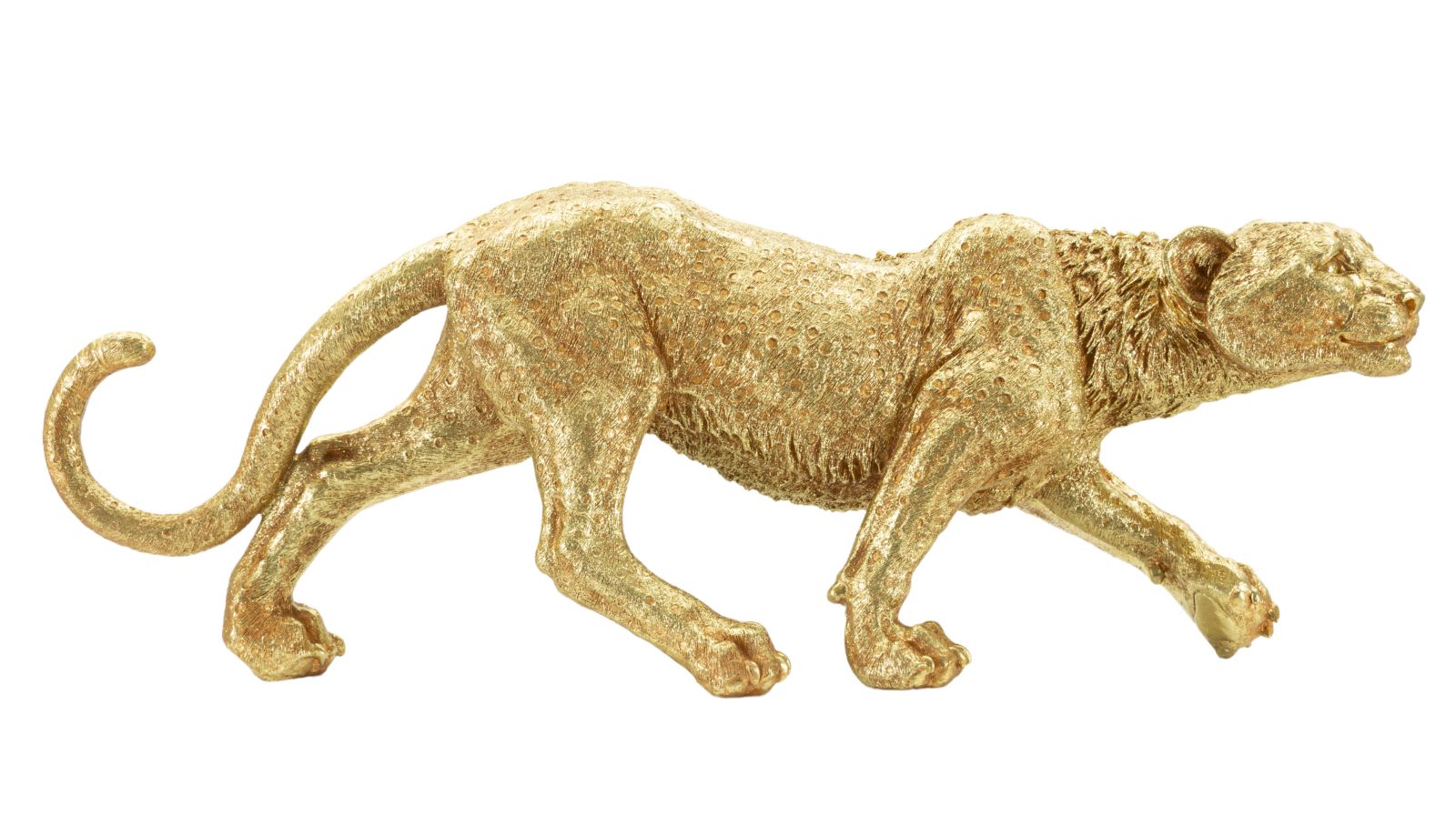 Mauro Ferretti Statuetă Leopard Shant 89 X 21 X 33 Cm | Aosom Romania