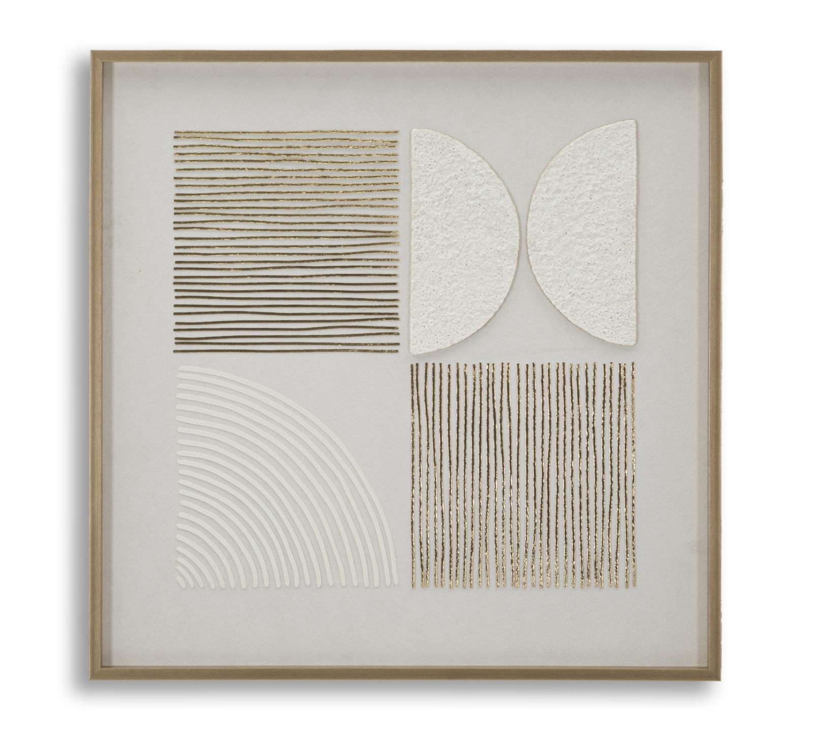 Mauro Ferretti Pictura Abstract Pe Panza, Cu Rama,  Cm 60X3X58 | Aosom Romania