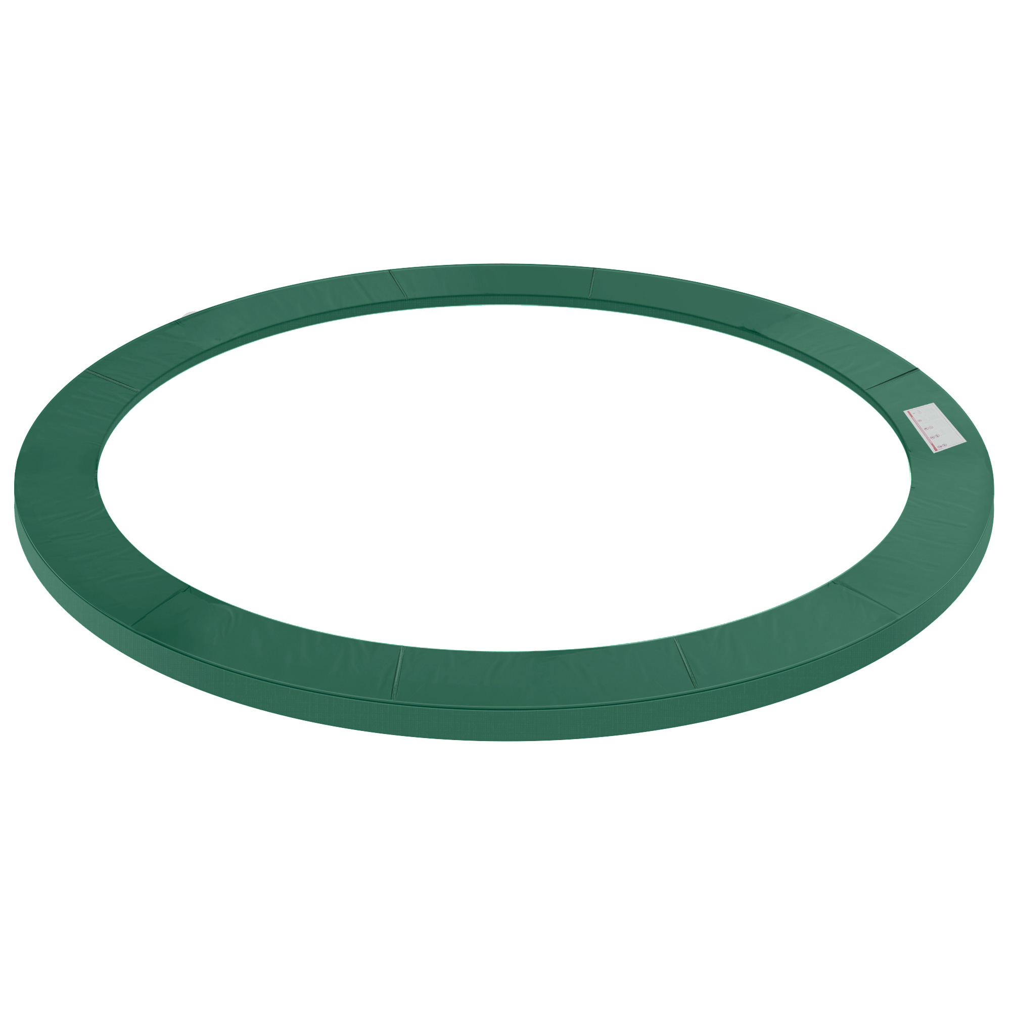 HOMCOM Pernă de protecție pentru trampolină de grădină, Ø 244cm Verde | Aosom Romania