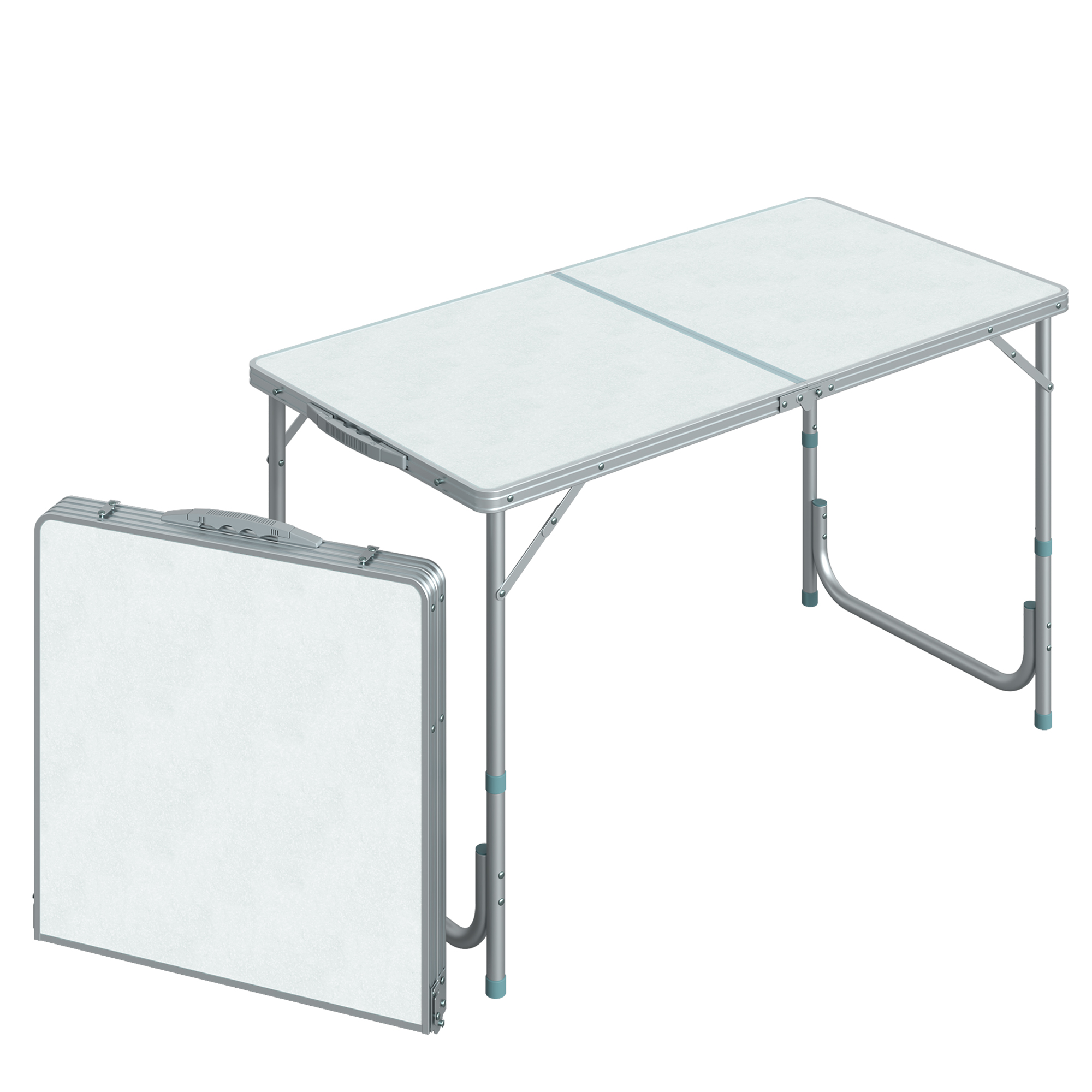Outsunny Masă De Camping Picnic Pliabilă Portabilă 120 x 60 x 54/70 cm | Aosom Romania