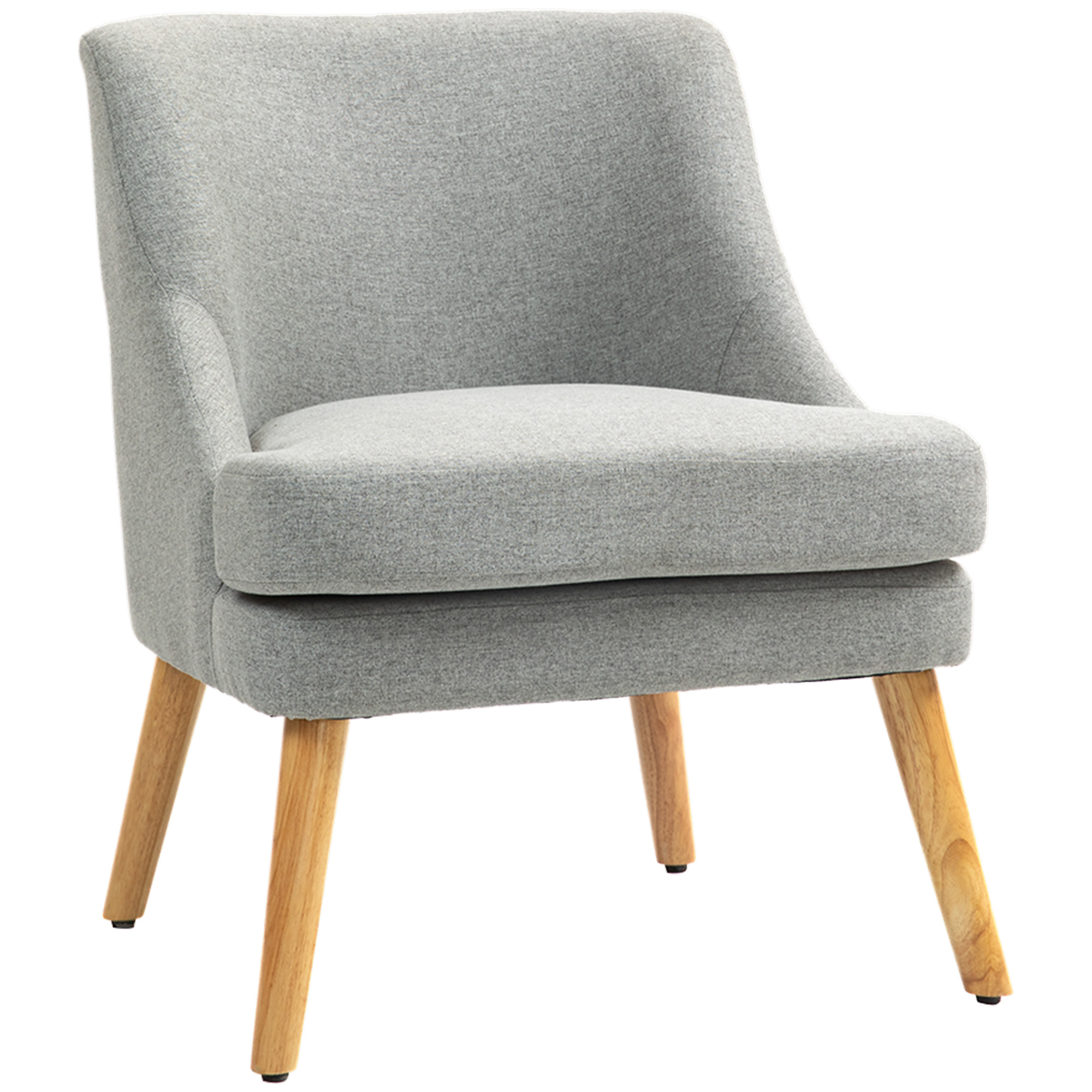 HOMCOM Sessel Loungesessel mit Leinenoptik, Armlehne, Gepolstert Relaxsesse günstig online kaufen