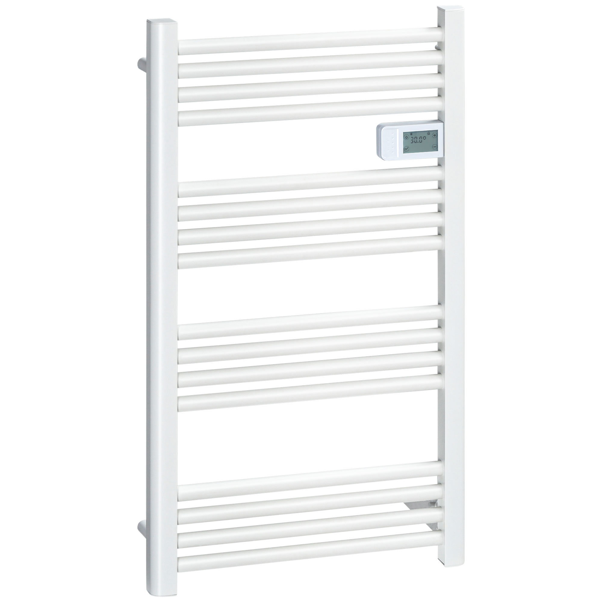 HOMCOM Handtuchheizkörper 540x960 mm Badheizkörper 16 Heizstäbe mit Überhit günstig online kaufen
