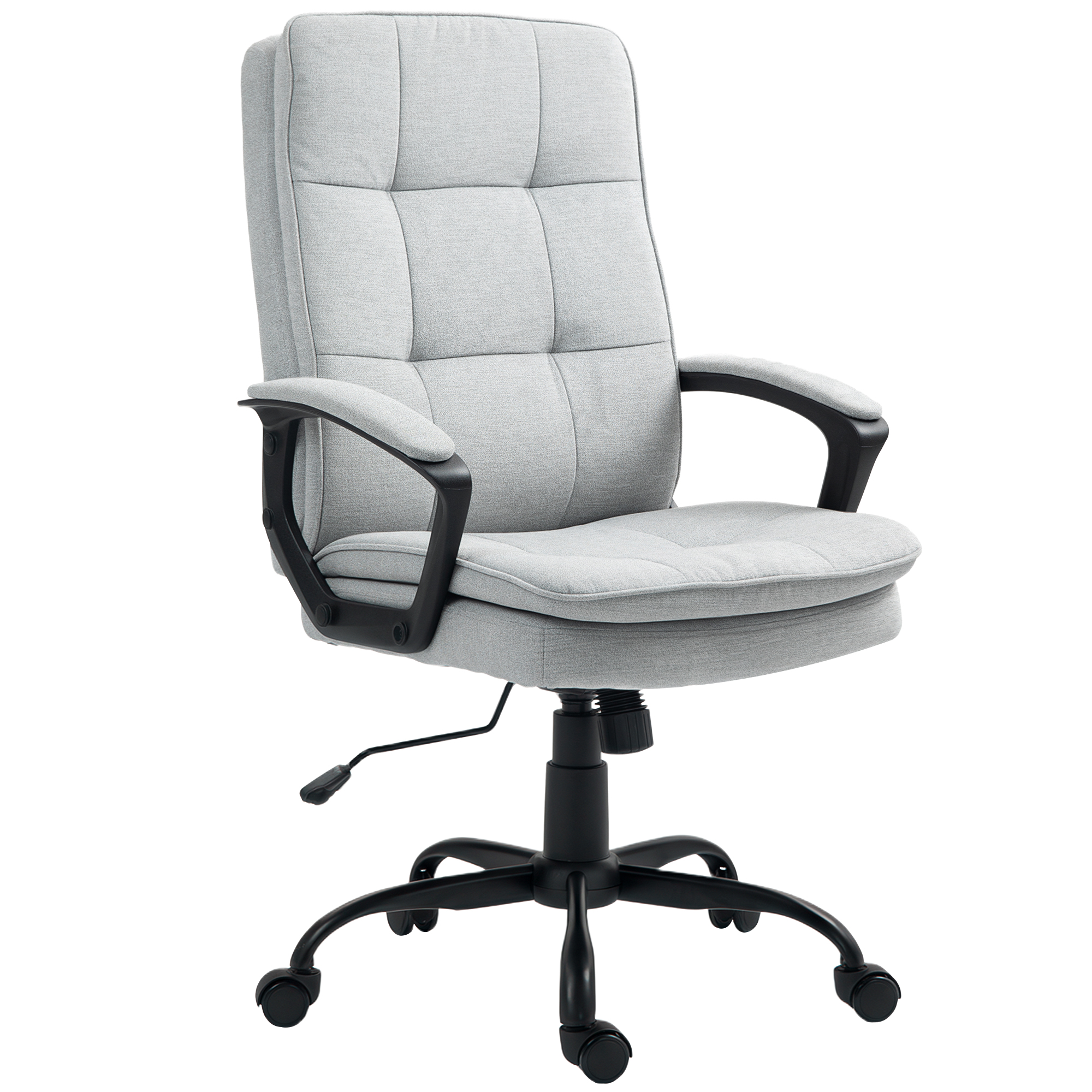 HOMCOM Bürostuhl Ergonomischer Schreibtischstuhl mit Armlehne, Höhenverstel günstig online kaufen