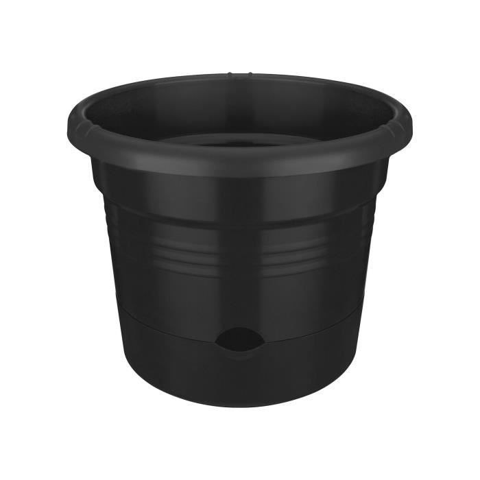 ELHO Pot a tomate Green Basics - Ø 33 x 25 cm - Noir vif