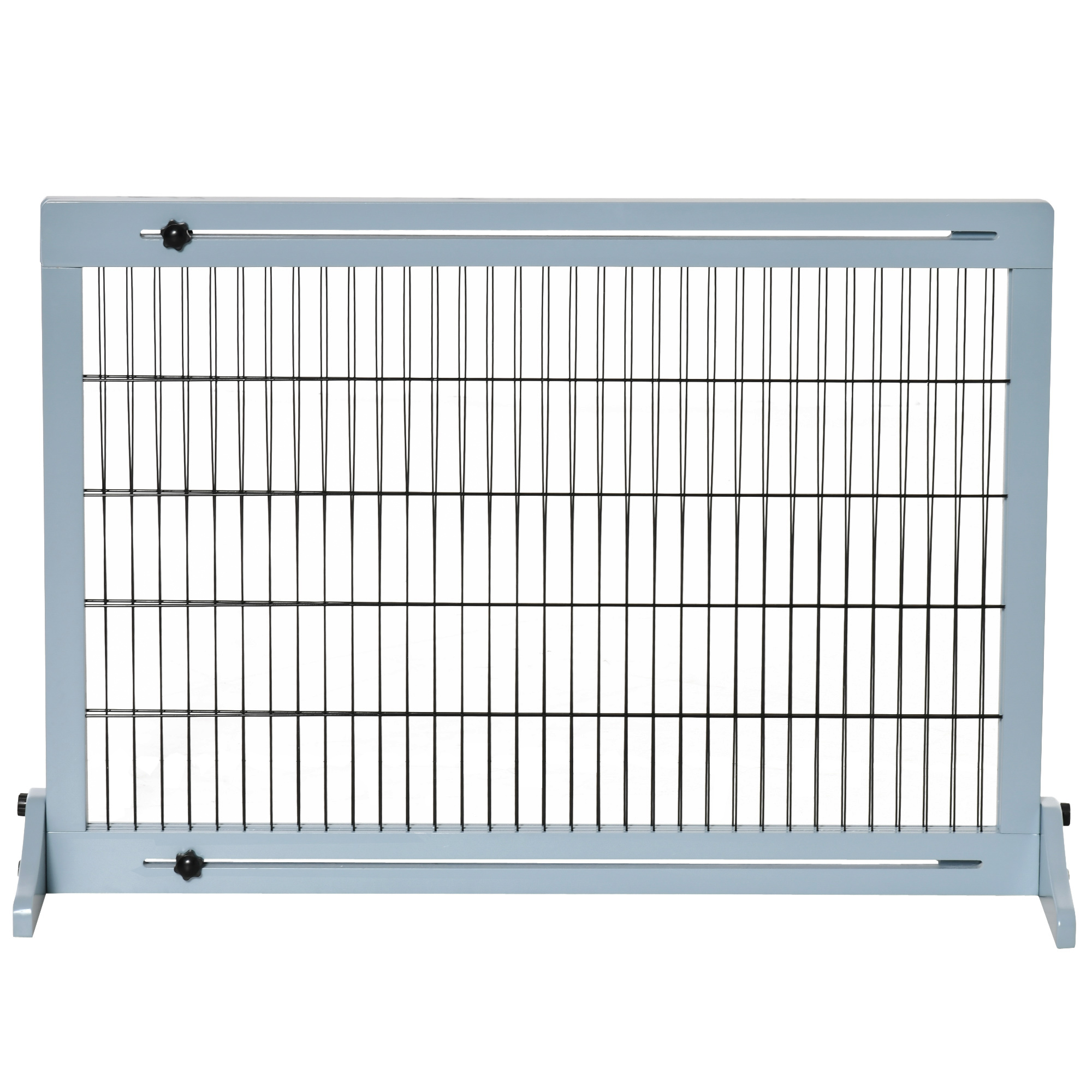 Veiligheidshek voor honden, intrekbaar, bediening met één hand, frame