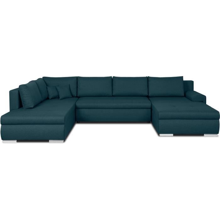 teal sofa in fabric (ref. F-OCT-DUE5903814783976)