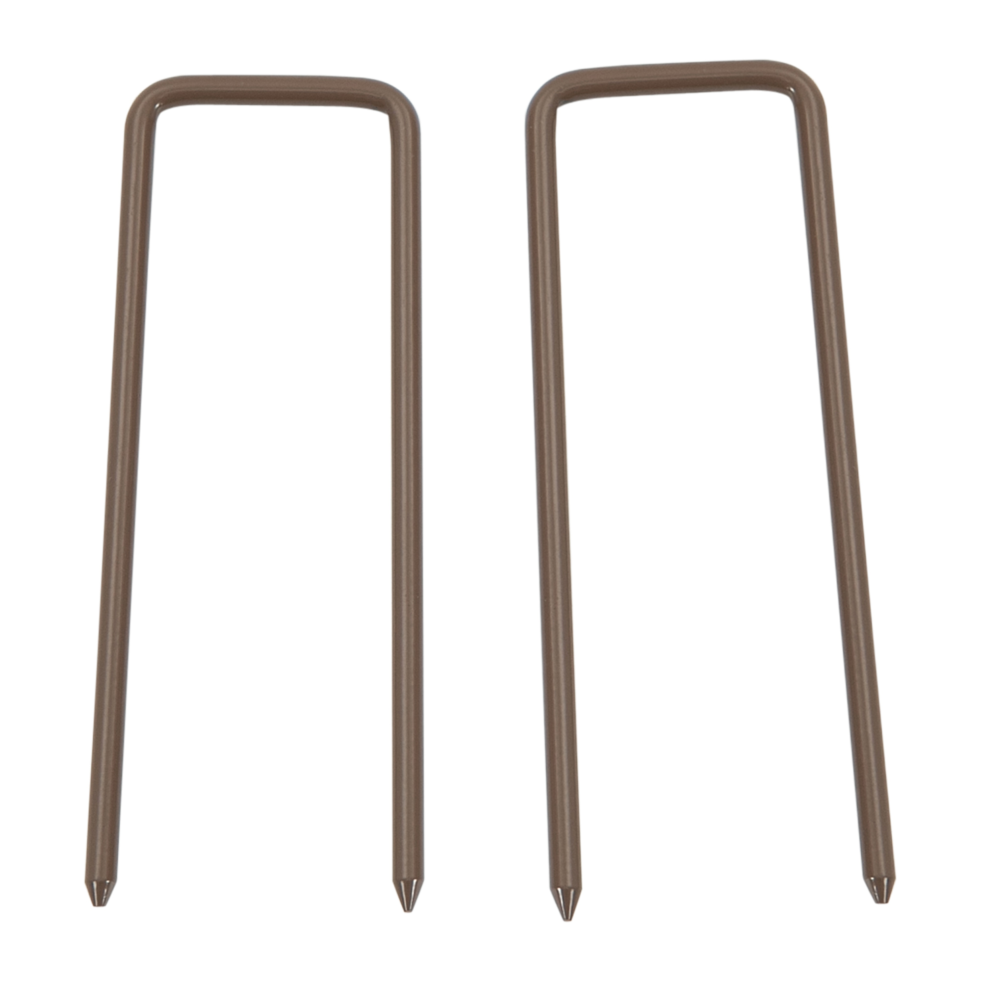 Outsunny Set of 2 Expanding Garden Fencc, Aluminium Freestanding Foldable Picket Fence, 300cmx103.5 cm, Dark Brown 9