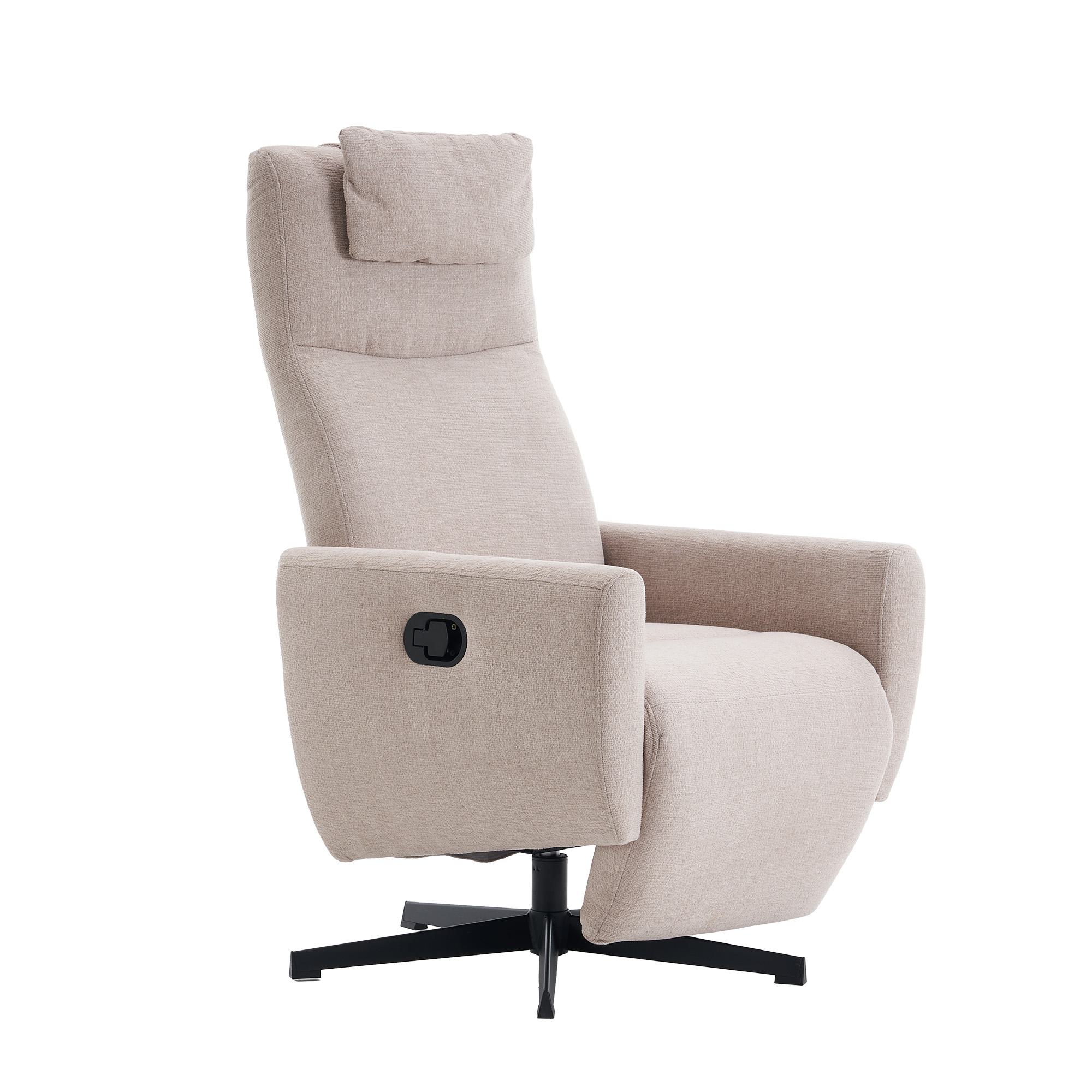 Bequemer Relaxsessel mit Liegefunktion, mit drehbarem Sockel und verstellba günstig online kaufen