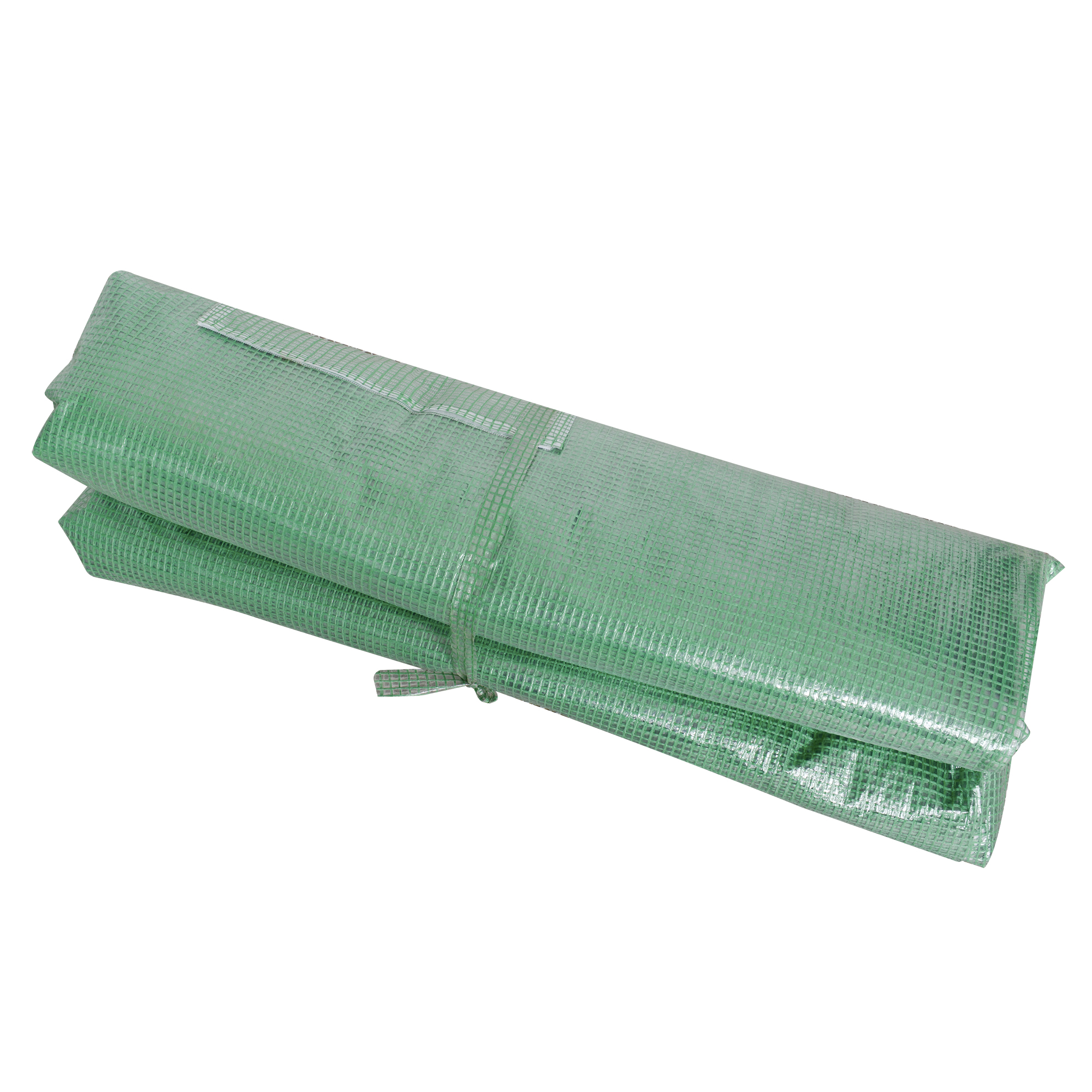 Outsunny 6 x 3 x 2m Greenhouse Replacement Cover ONLY Winter Garden Plant PE Cover for Tunnel Walk-in Greenhouse with Roll-up Windows Door Outdoor, Green 7