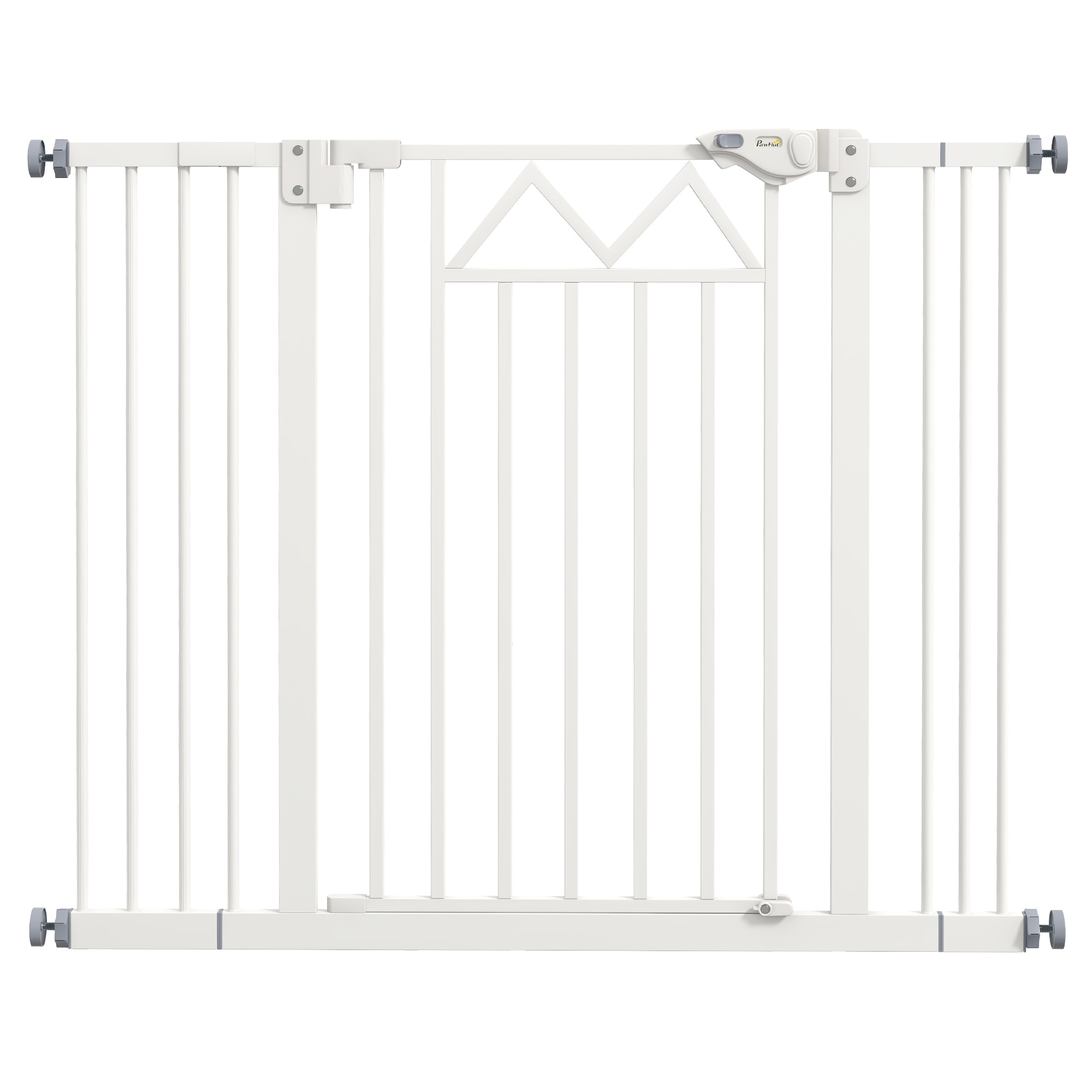 PawHut ausziehbares Hundegitter 74–100 cm für Türen & Treppen — selbstschli günstig online kaufen