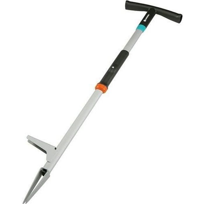 GARDENA Désherbeur pour gazon - Poignée ergonomique - Désherbage écologique sans produit chimique - Garantie 25 ans (3518-26)