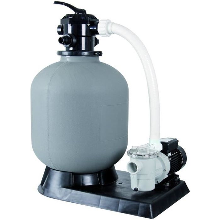 Kit de filtration a sable Ubbink pour piscine - Poolfilterset 400 - Débit max 6m3/h - Garantie 2 ans