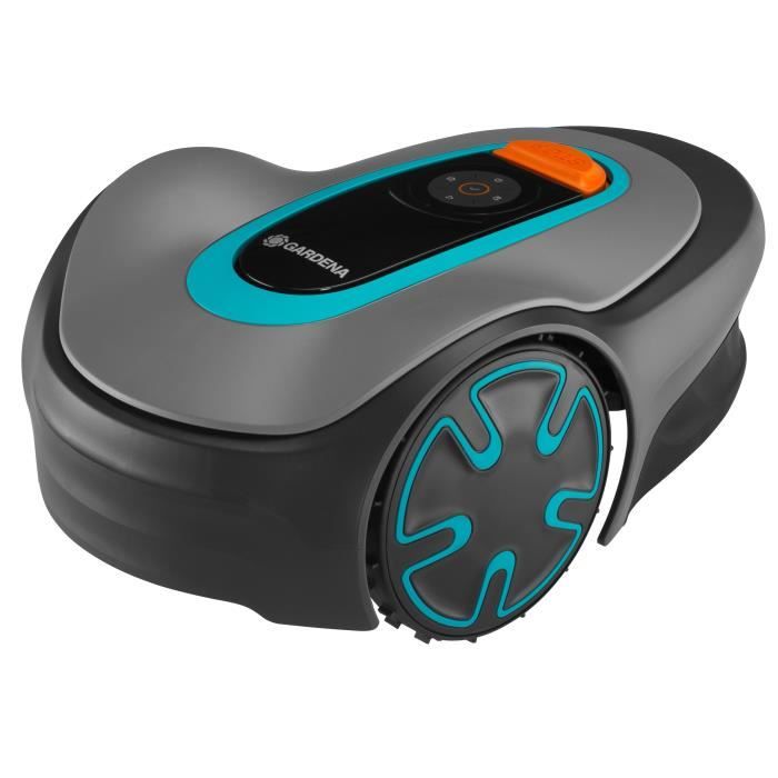 GARDENA Tondeuse robot SILENO minimo 250 - Connexion Bluetooth - Surface tonte max 250m² - Triple lames pivotantes (15201-26)