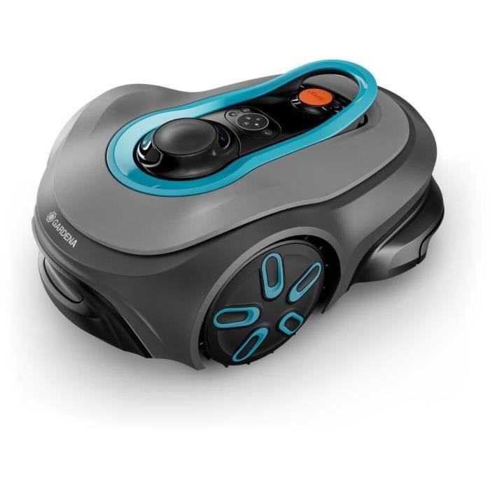 Tondeuse robot - GARDENA - Smart SILENO Free 1500 - Sans câbles périphériques - Surface 1500 m² - Inclus smart Gateway