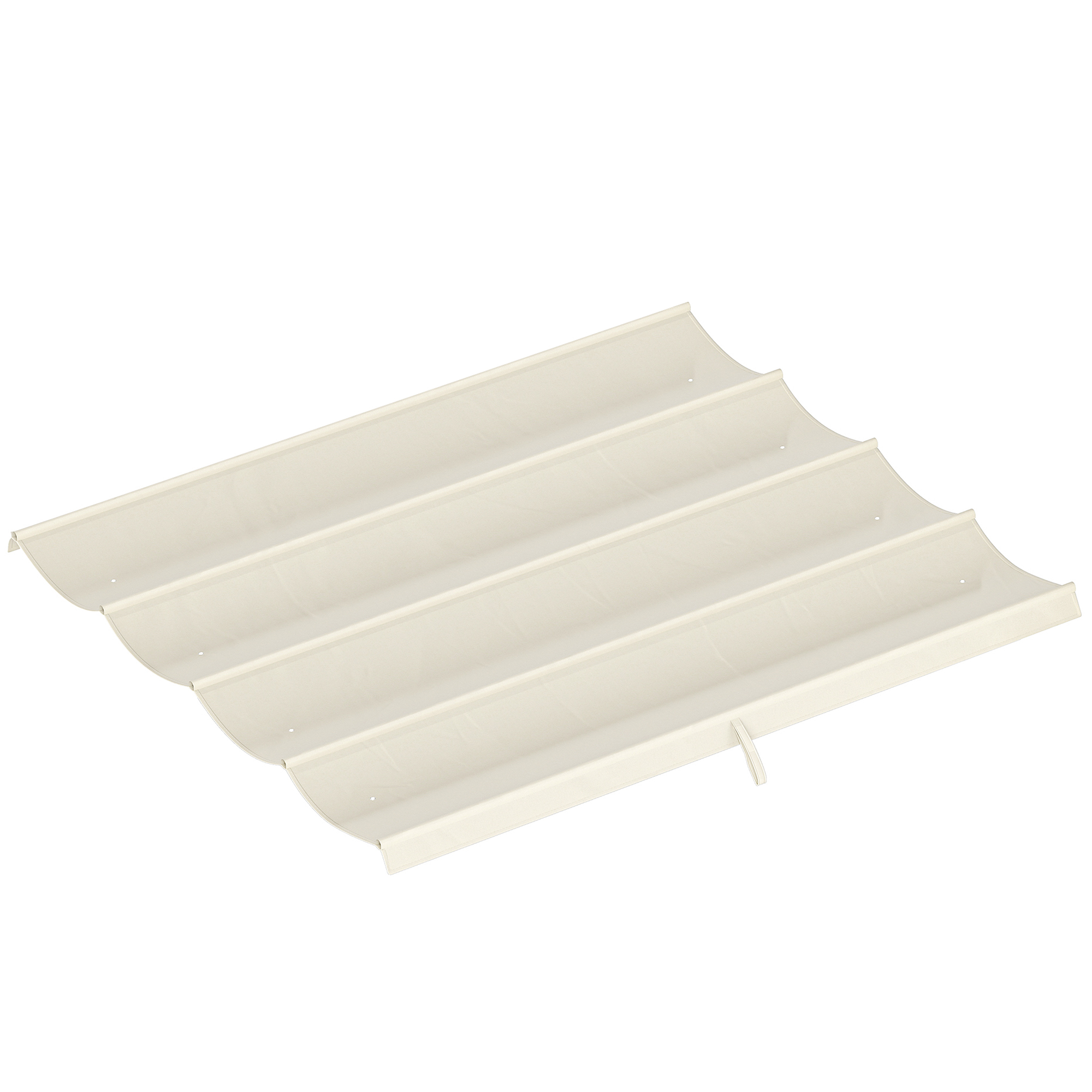 Outsunny Ersatzdach für 2,85 x 2 m Pergola, wasserabweisend einziehbar Well günstig online kaufen