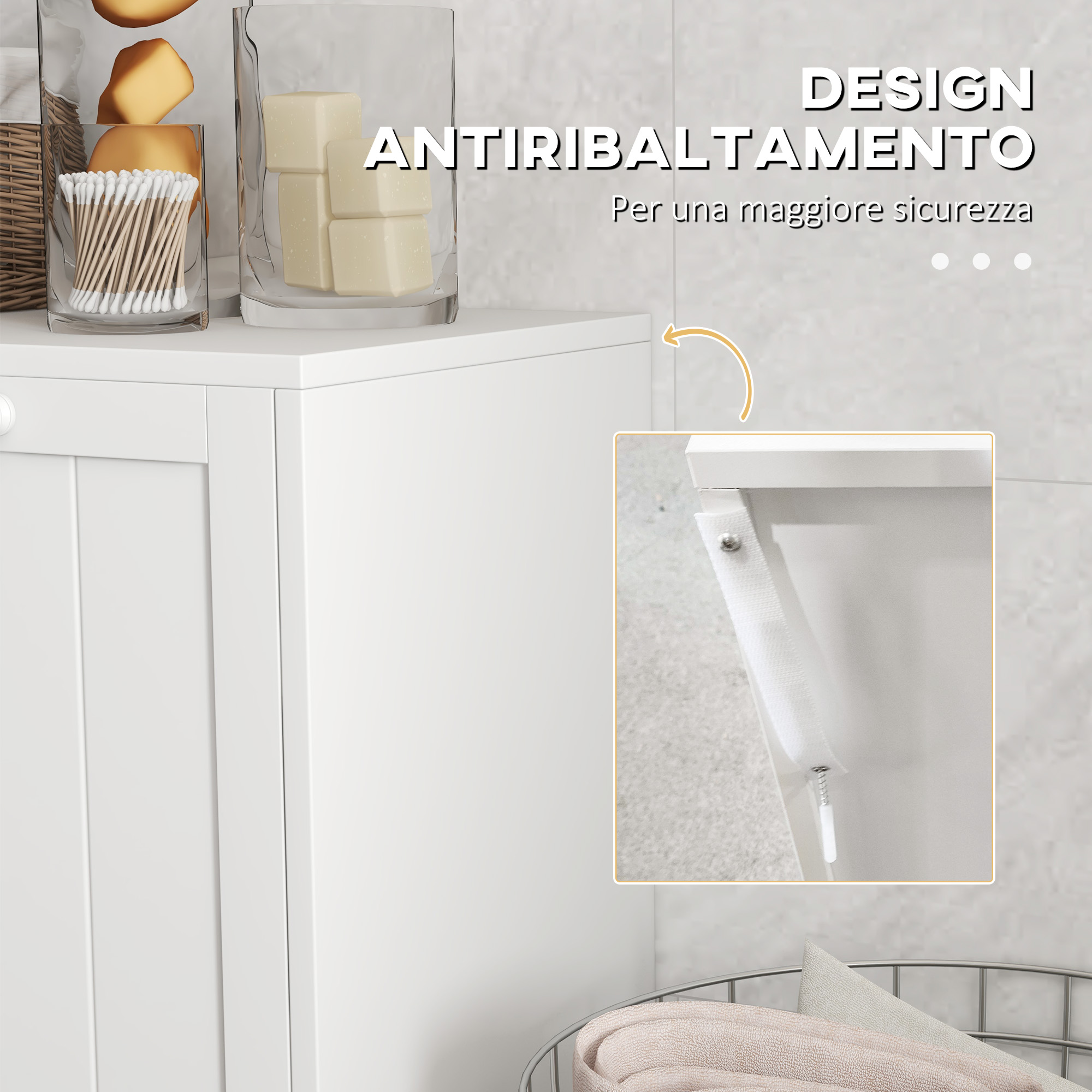Portasapone Rettangolare 2 Strati Con Scolapiatti E Coperchio – Bianco, Antiscivolo, Per Bagno E Viaggio - 2