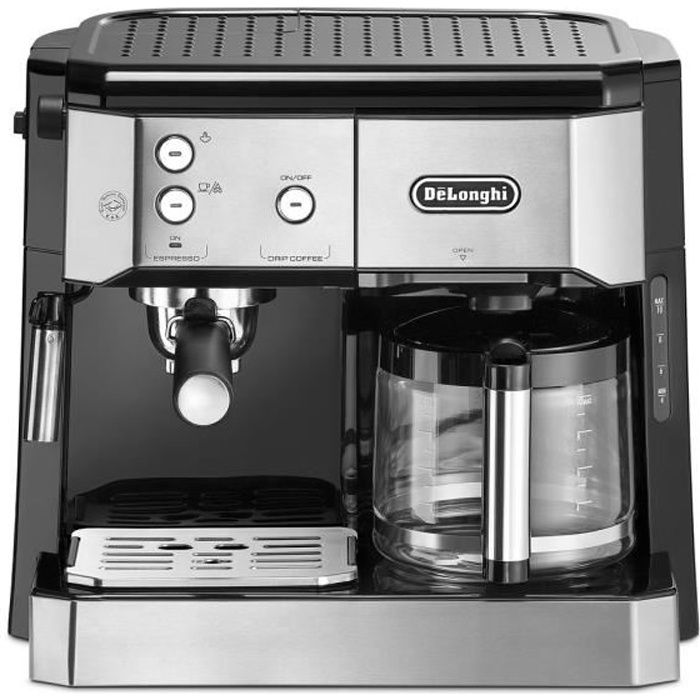 Delonghi Gris Combiné Cafetière Expresso Multifonction Bco 421 S - 12 Tasses - Neuf - Image 6