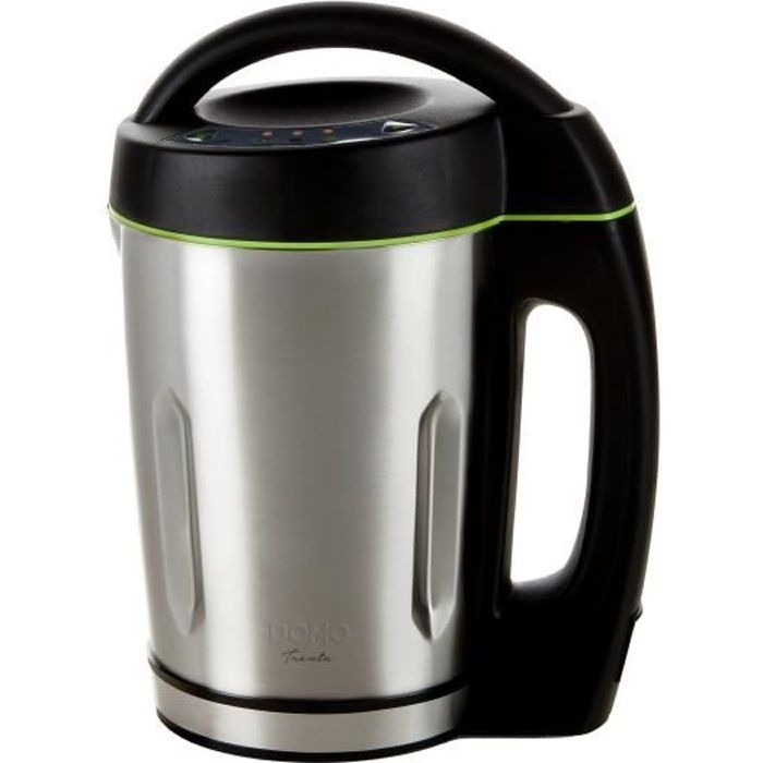 Blender chauffant DOMO - noir - 1,6L - 3 programmes - 1000 Watt - DO498BL