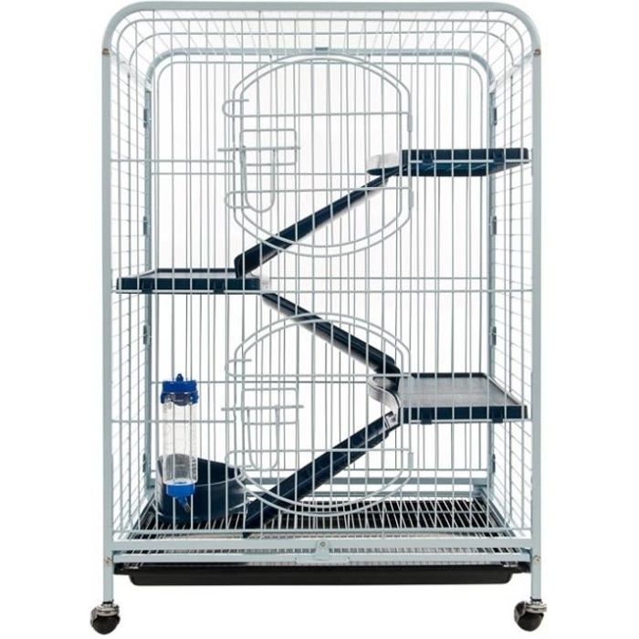 Comparer les prix de TYROL Cage tower 64x44x93cm - Pour rongeur